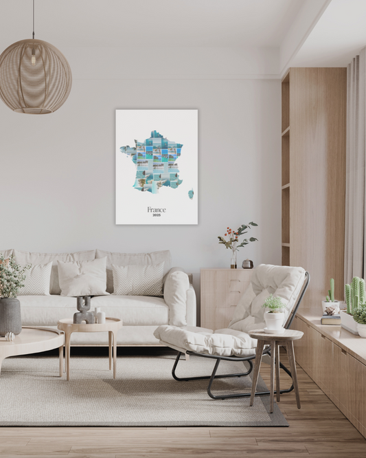 Frankrijk wandpaneel