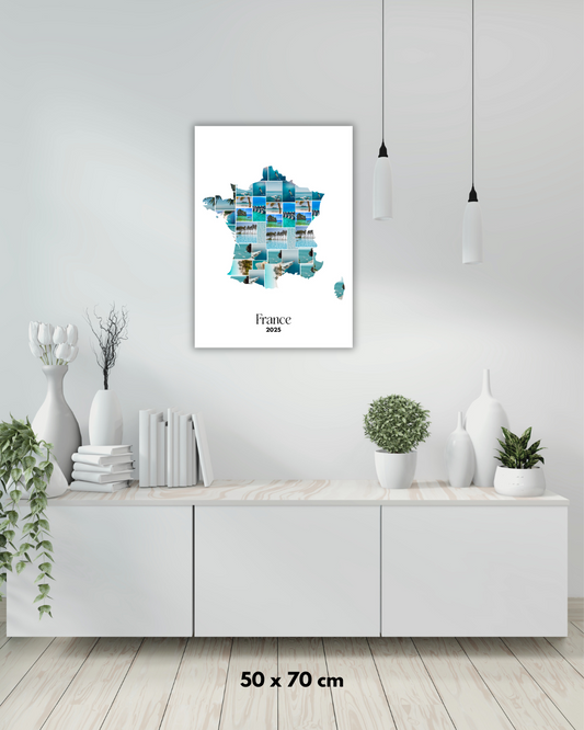 Frankrijk wandpaneel