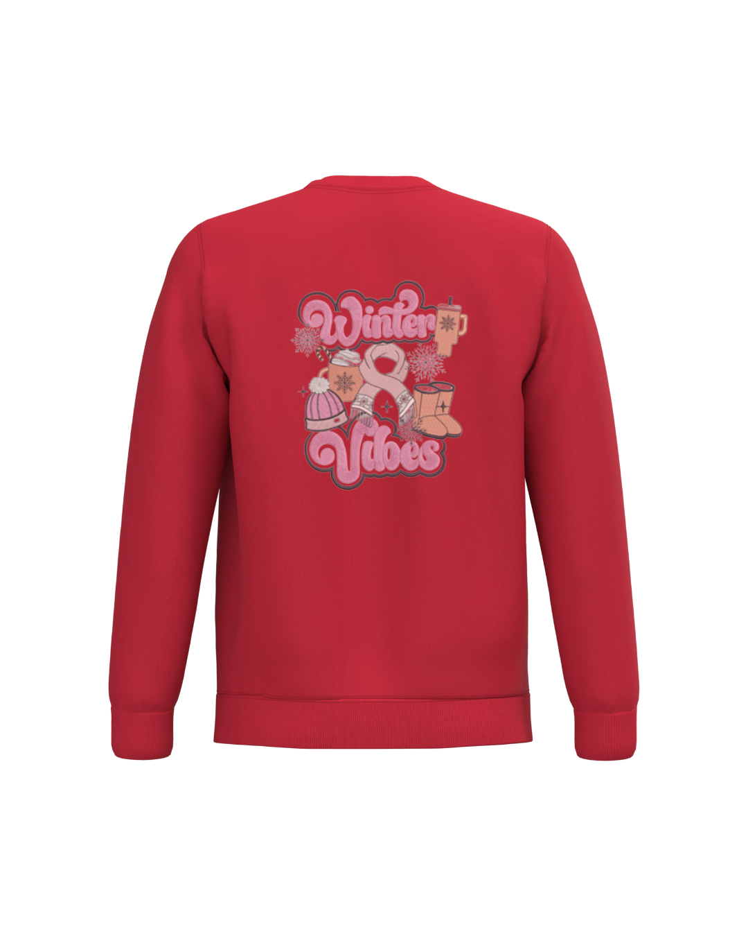 Kerst trui - Roze winter vibes