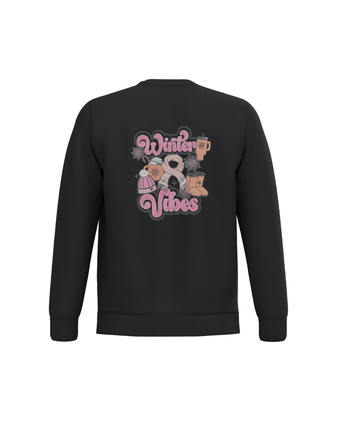Kerst trui - Roze winter vibes