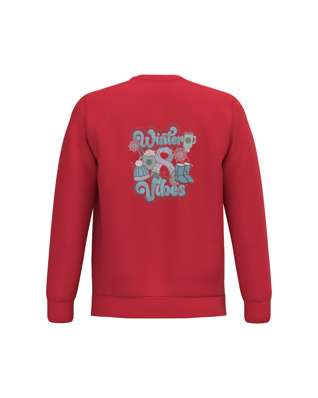 Kerst trui - Blauwe winter vibes
