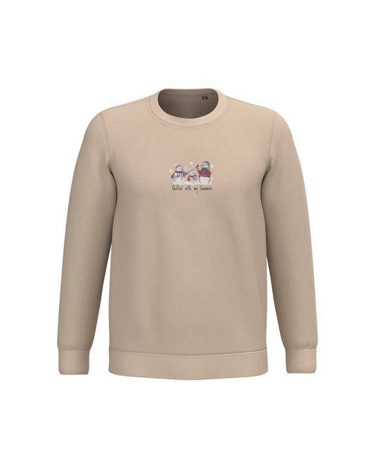 Kerst trui - Sneeuwpoppen