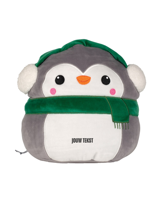 Knuffel kerst pinguïn