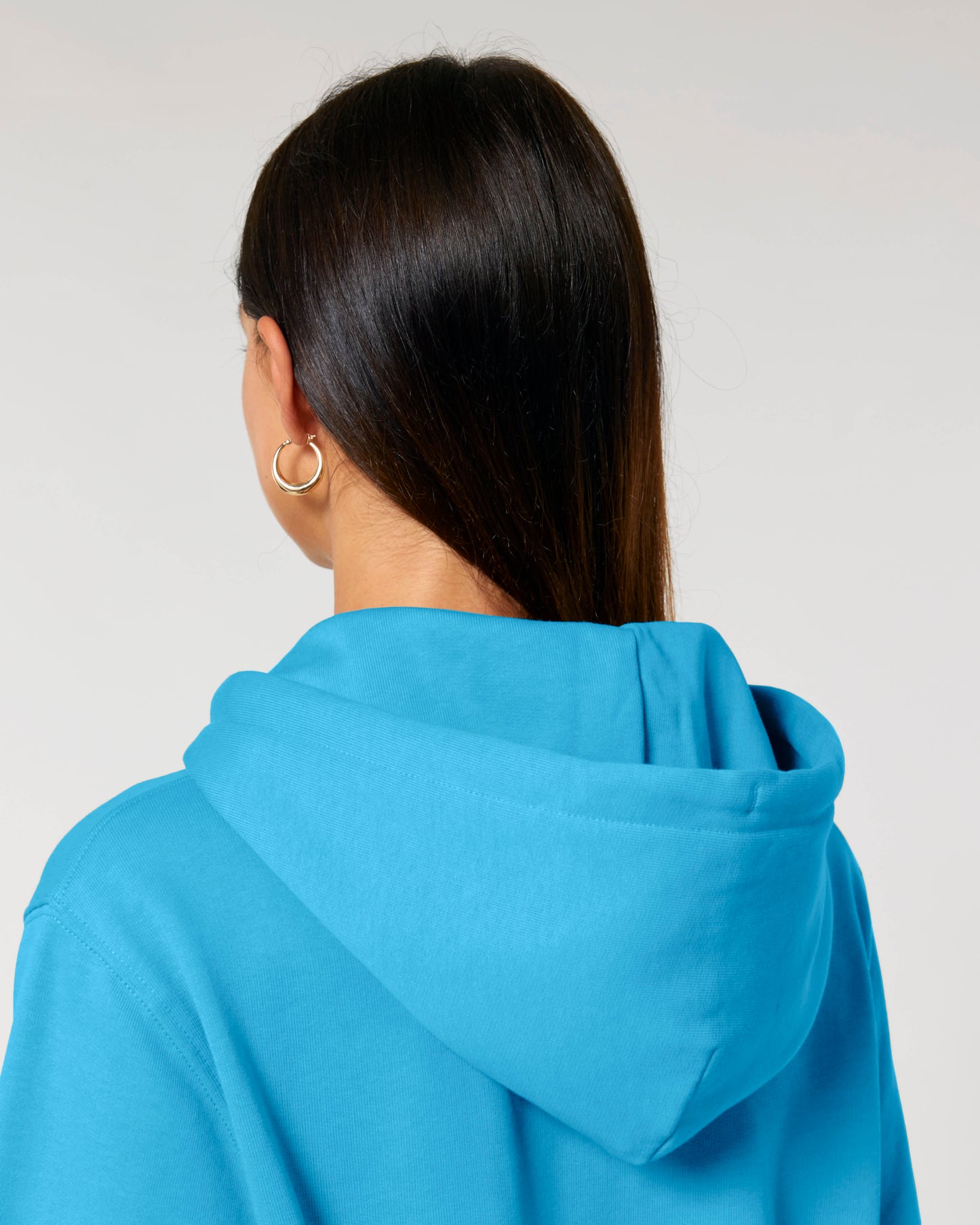 HOODIE - BLAUW AQUA