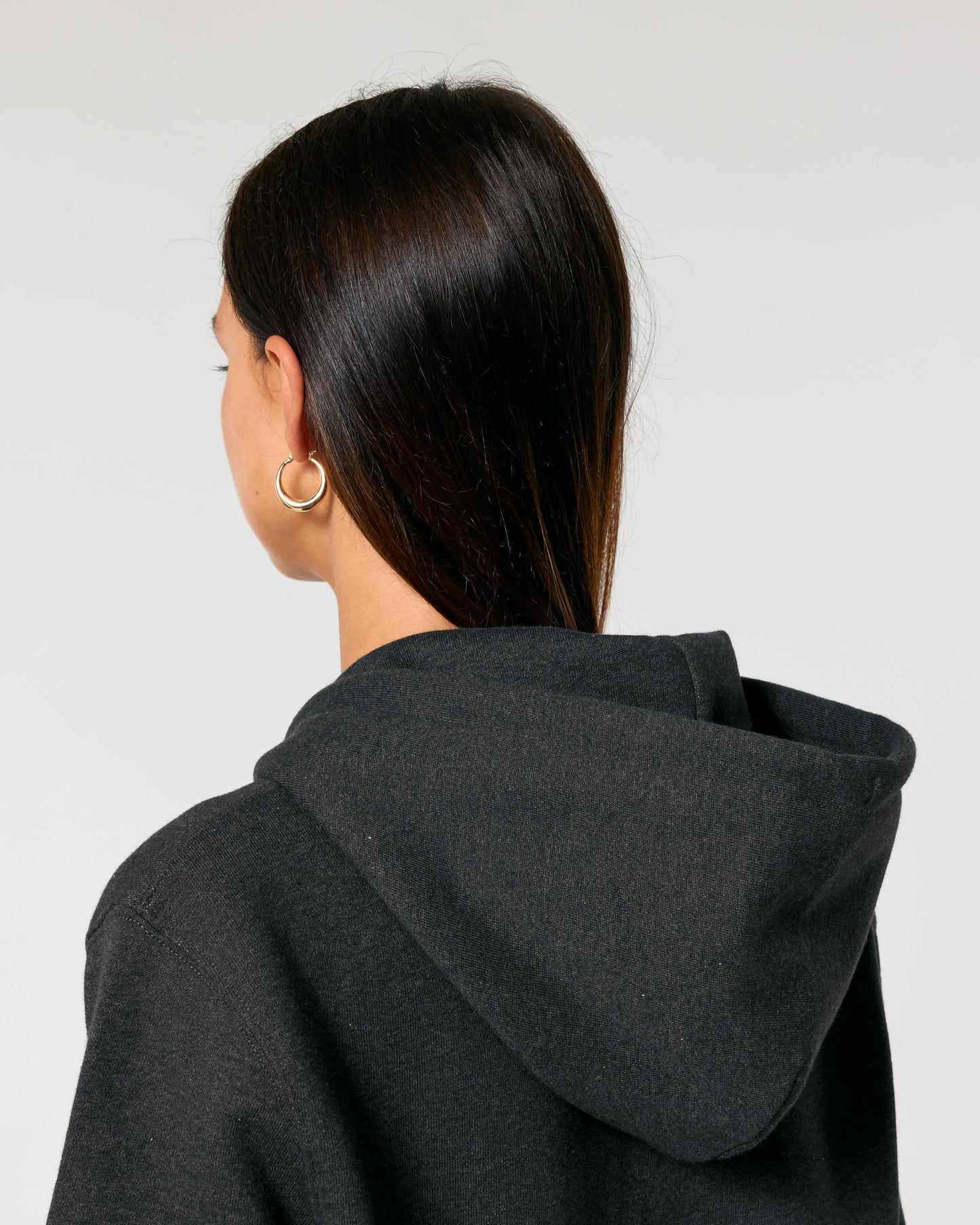 VEST - HEATHER DONKER GRIJS