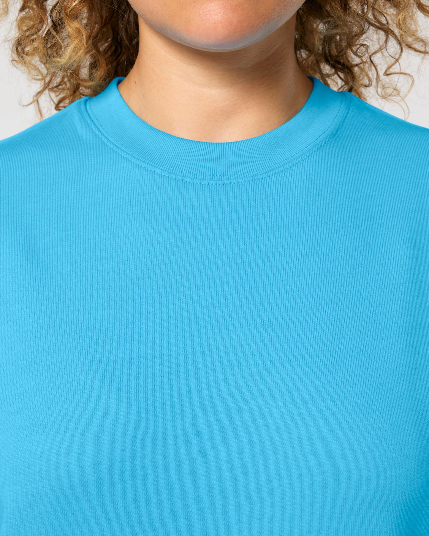 SWEATER - AQUA BLAUW