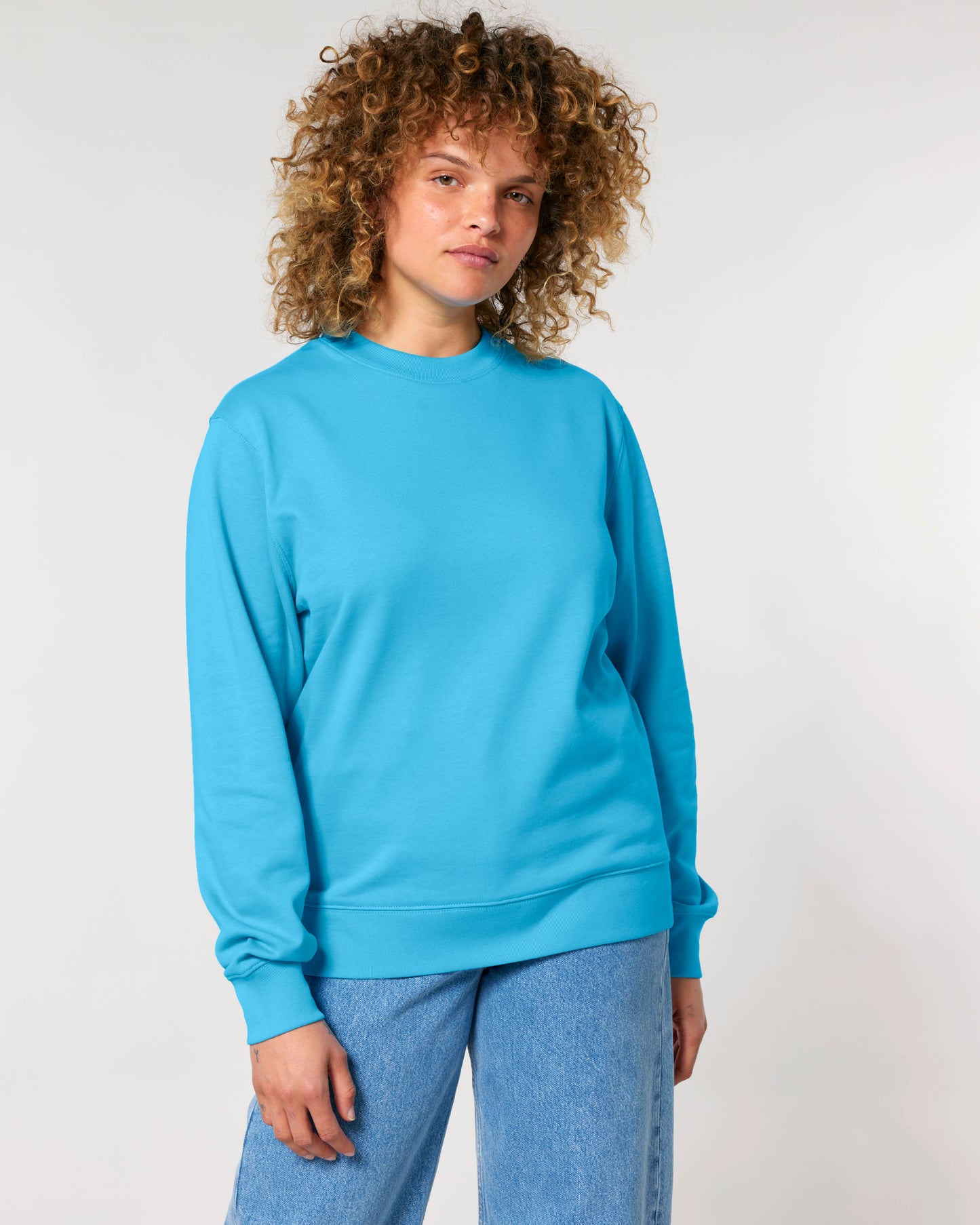 SWEATER - AQUA BLAUW