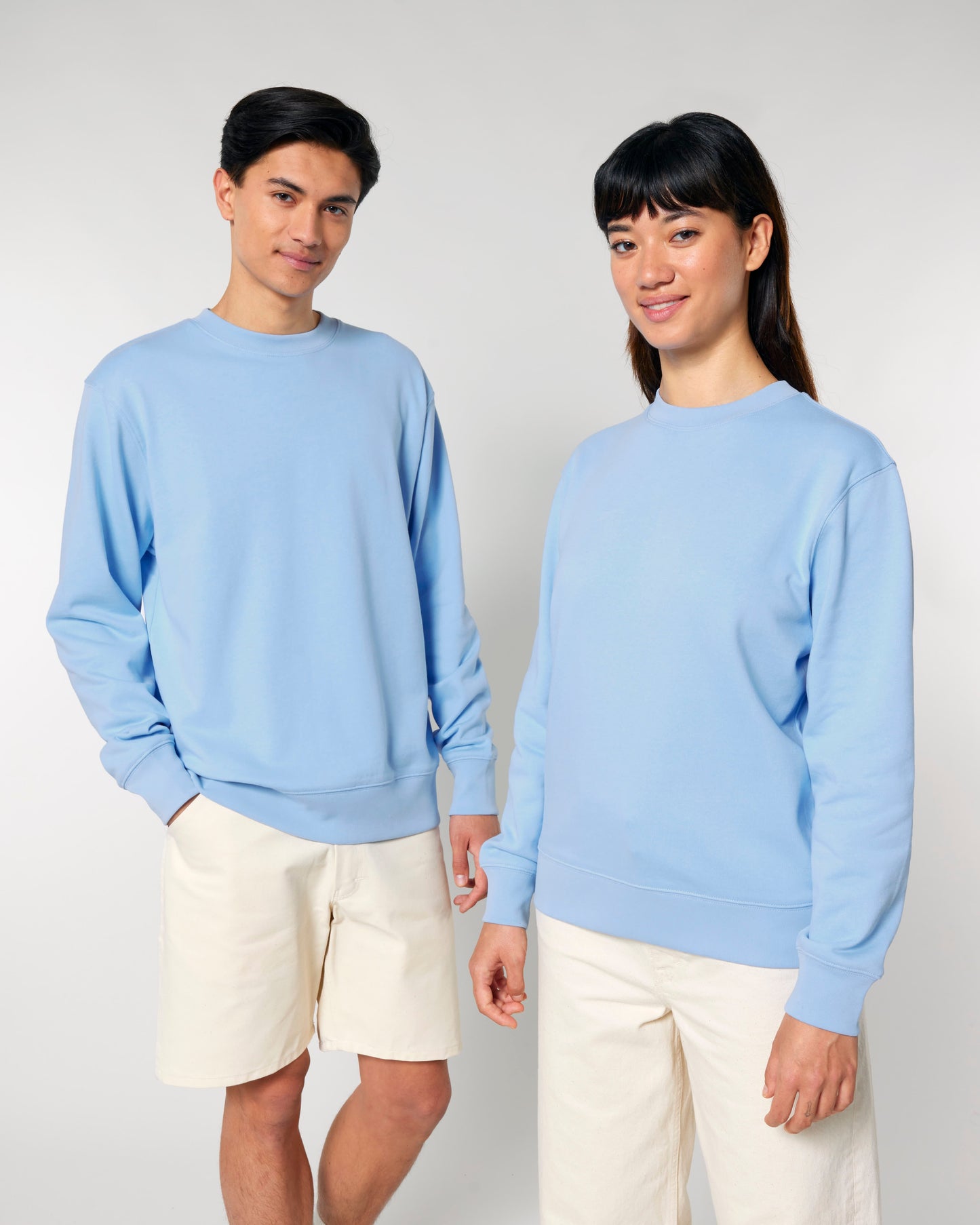 SWEATER - ZAND BLAUW