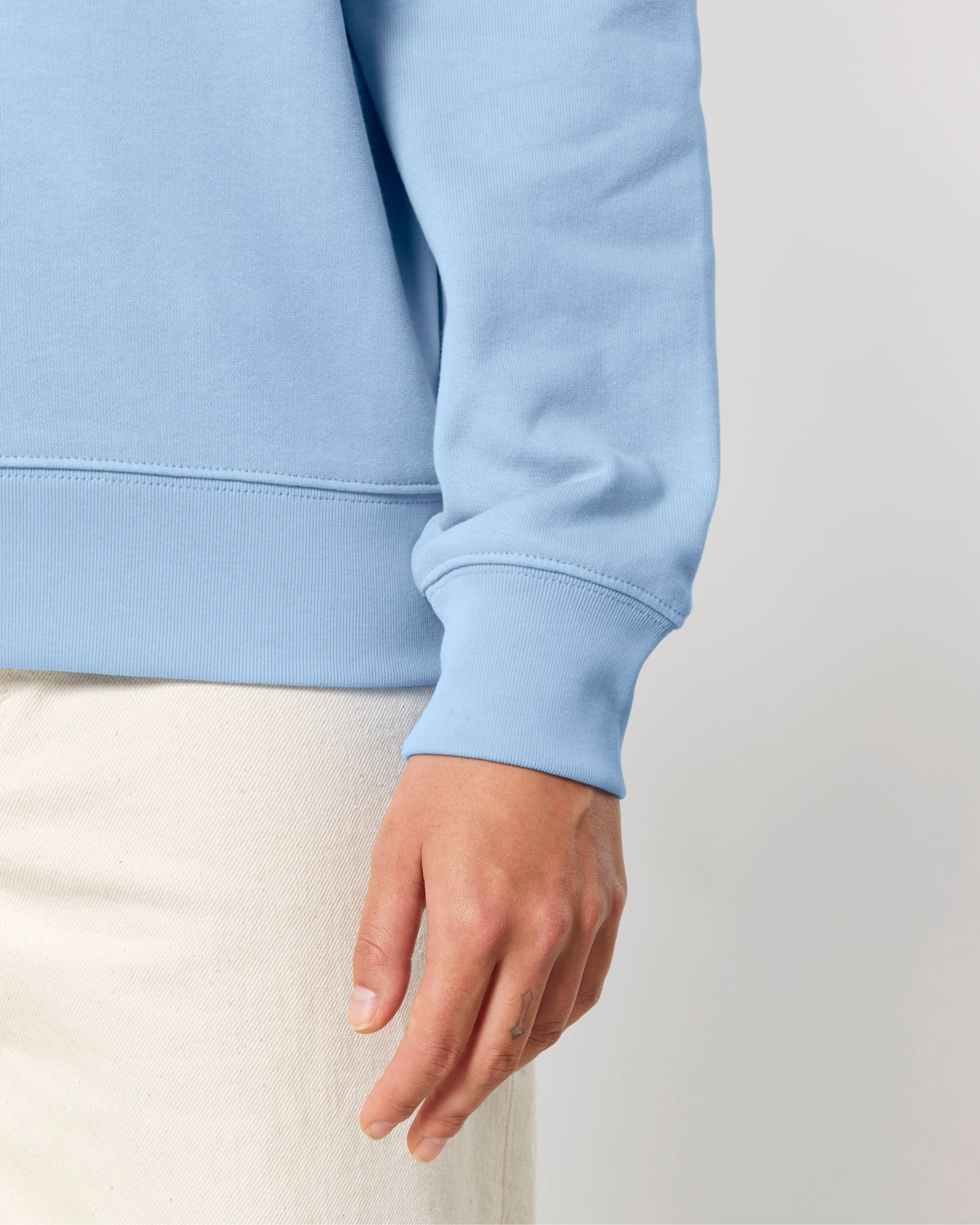 SWEATER - ZAND BLAUW