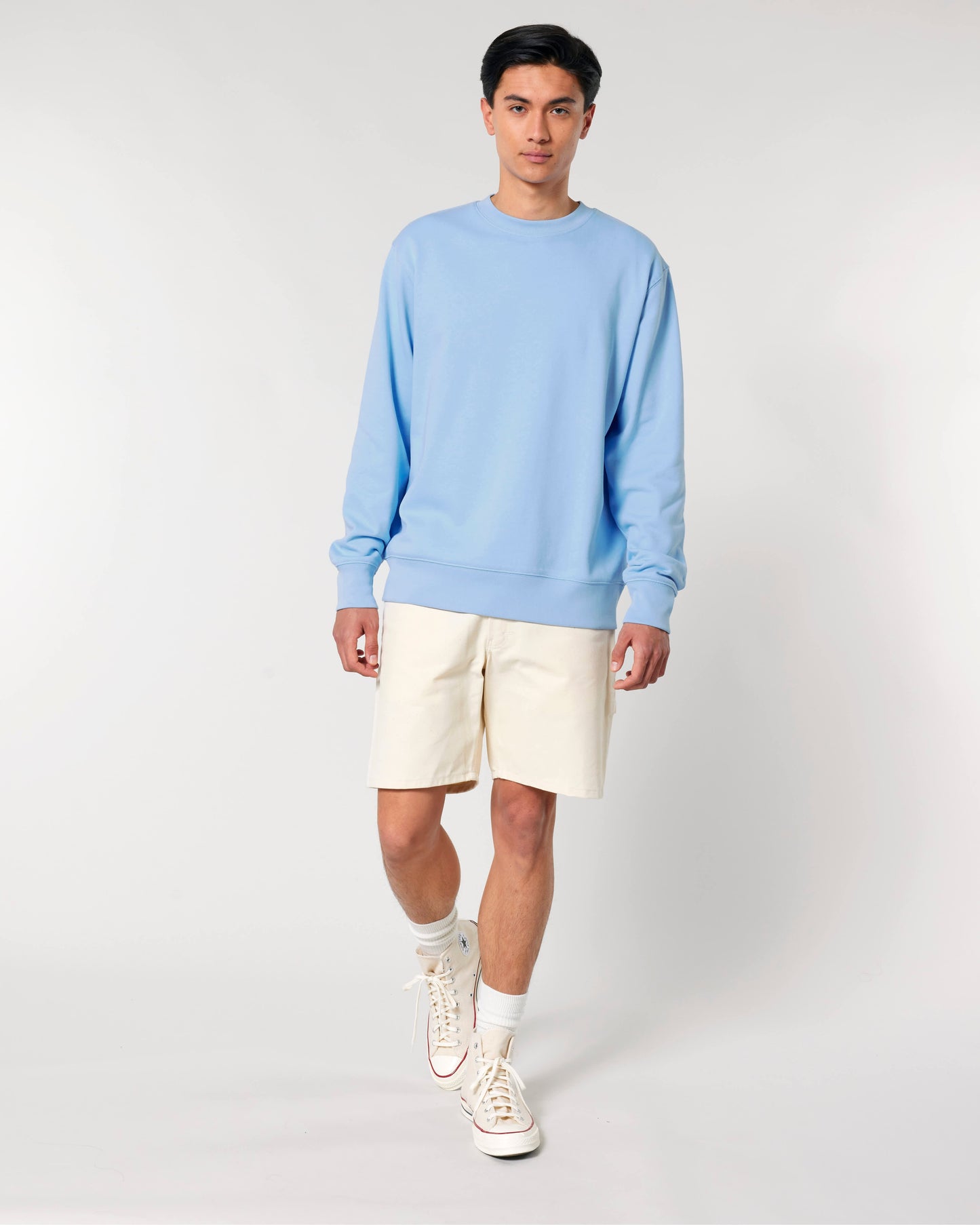 SWEATER - ZAND BLAUW