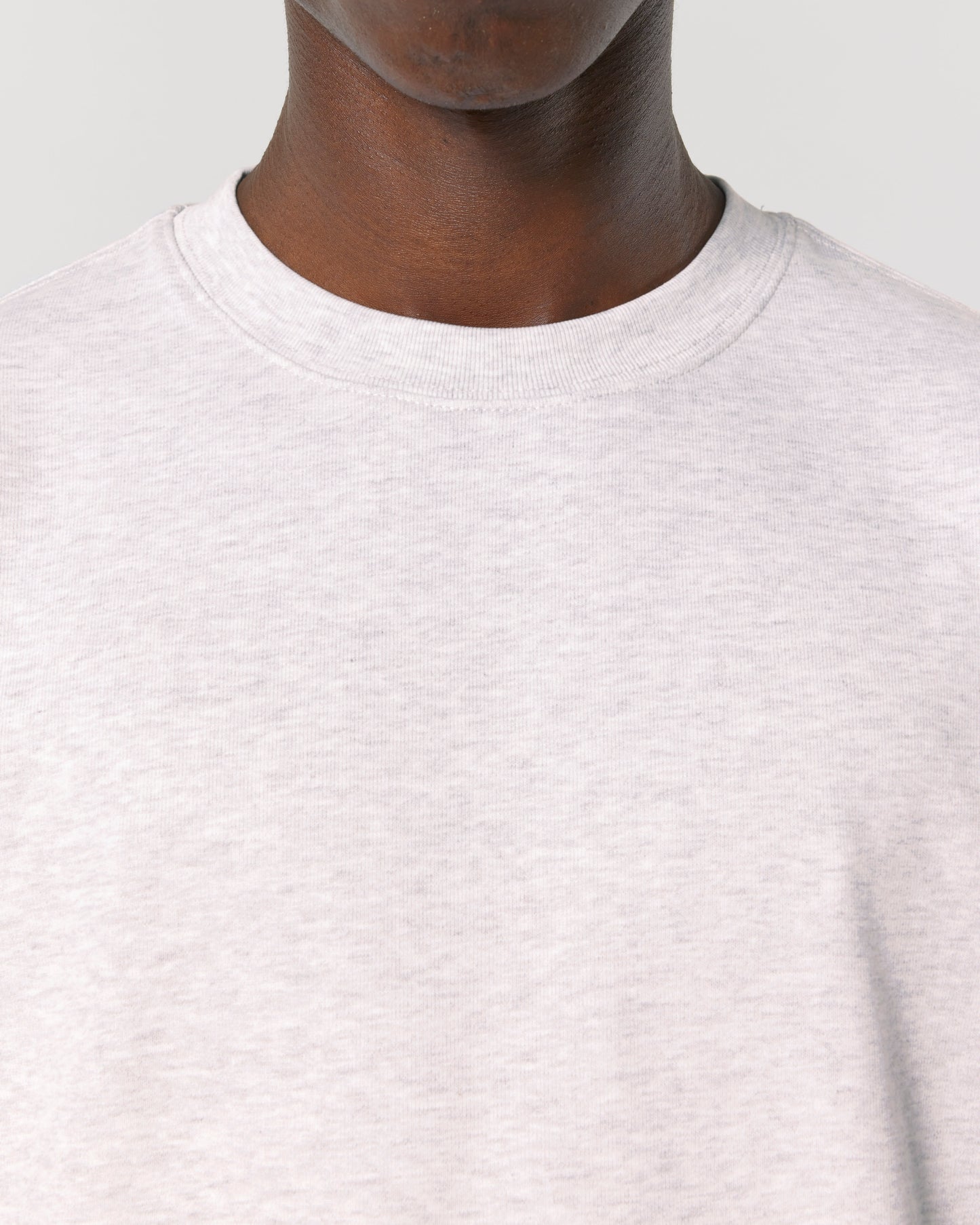 SWEATER - HEATHER GRIJS