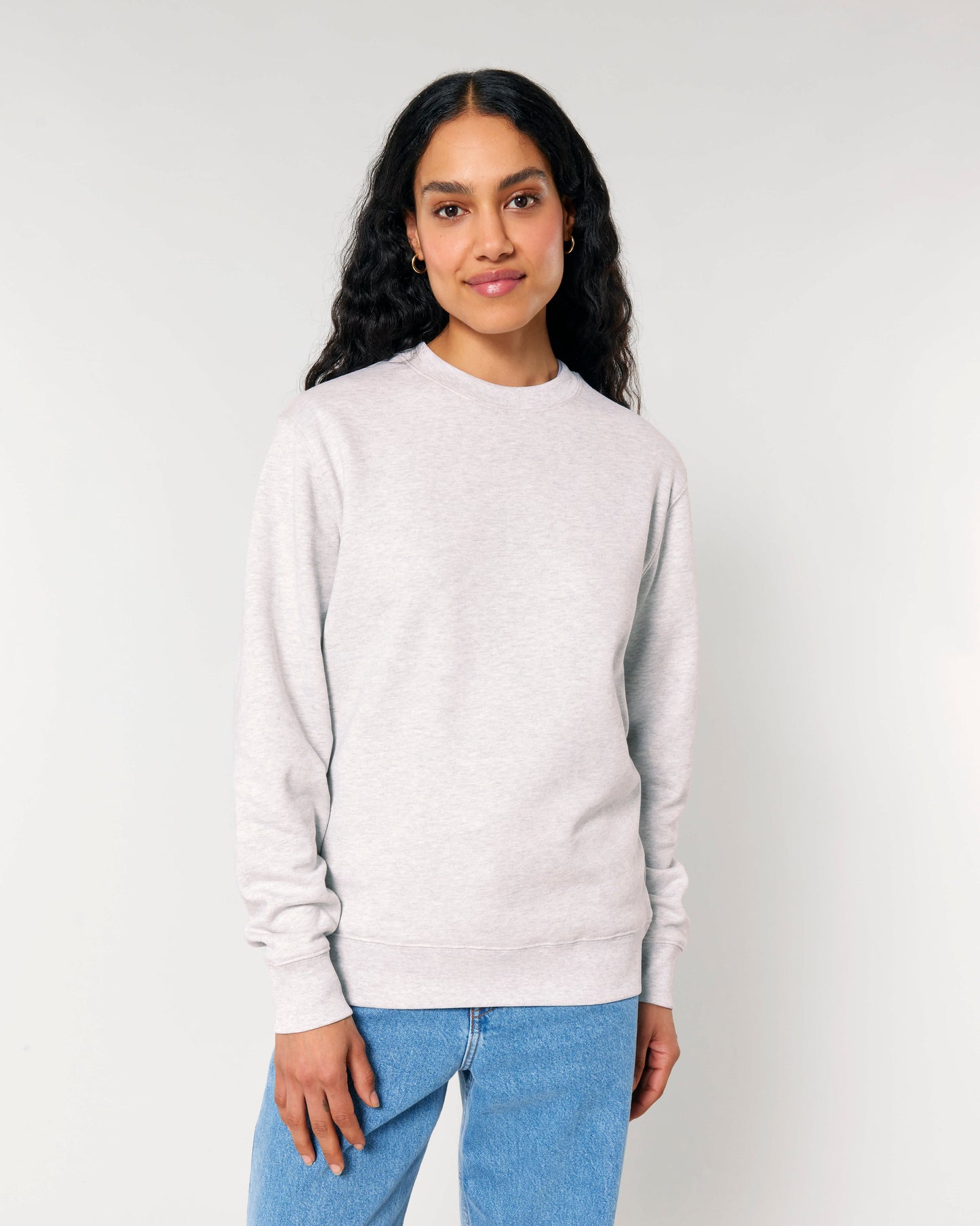 SWEATER - HEATHER GRIJS