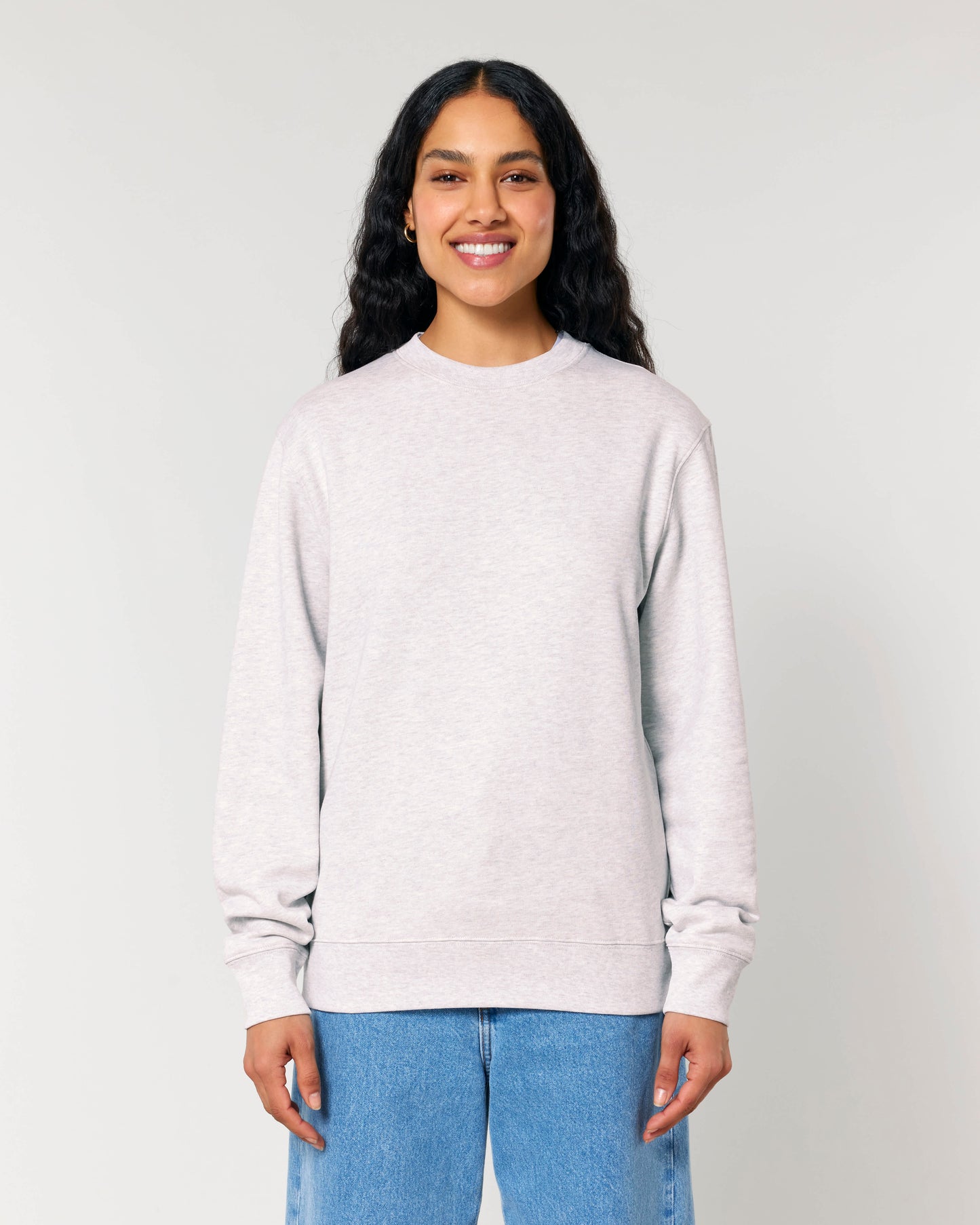 SWEATER - HEATHER GRIJS