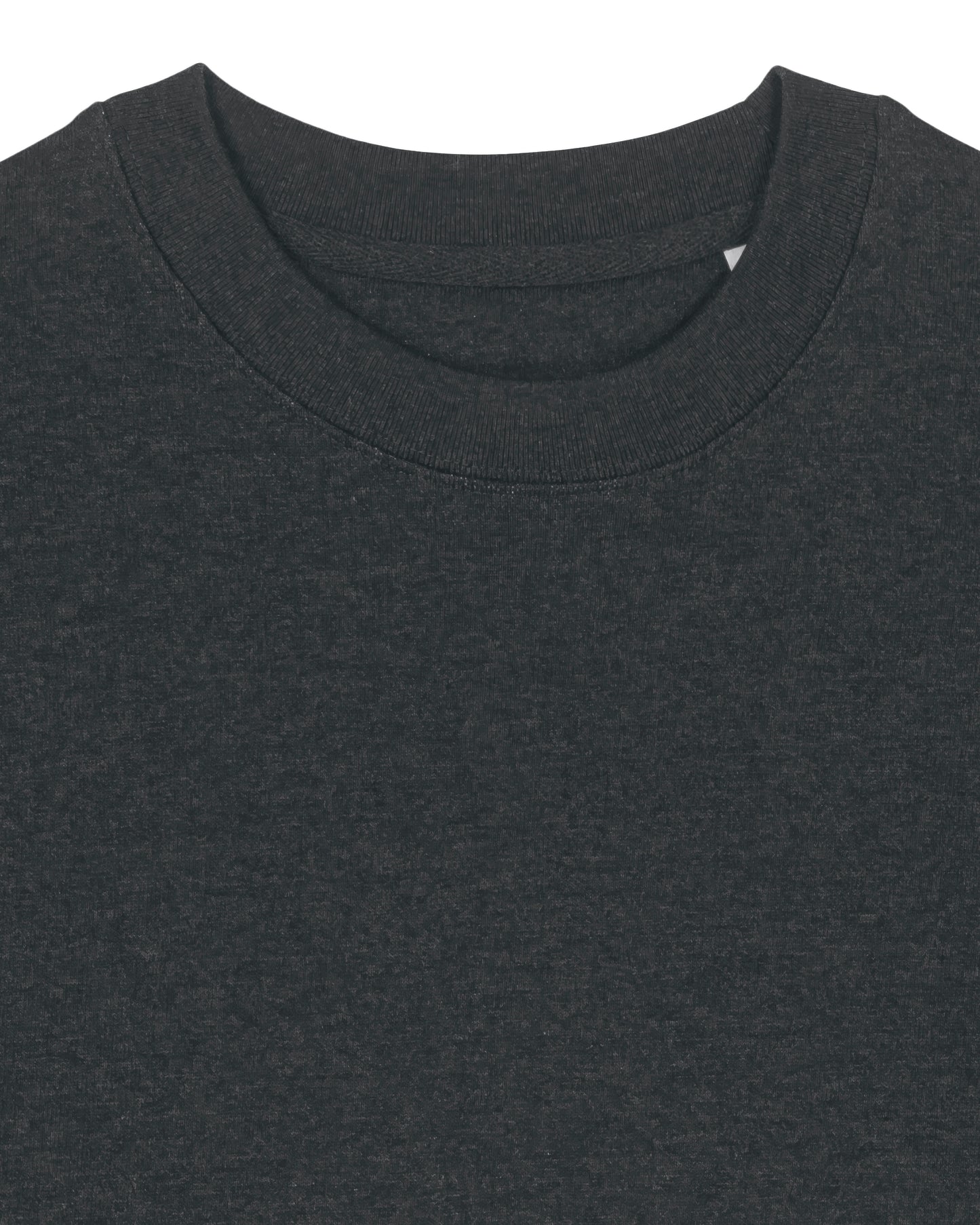 SWEATER - HEATHER DONKER GRIJS