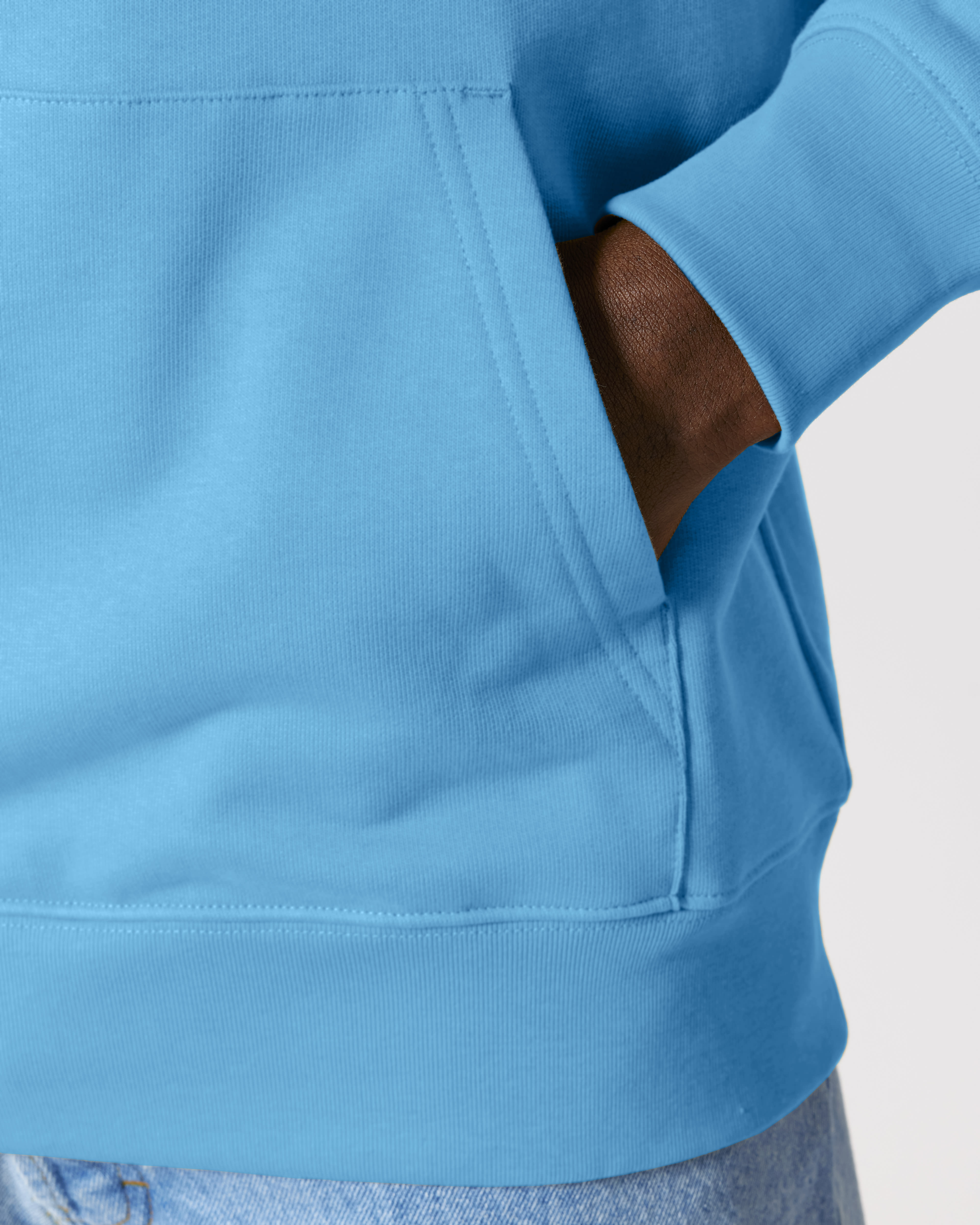 HOODIE - BLAUW AQUA