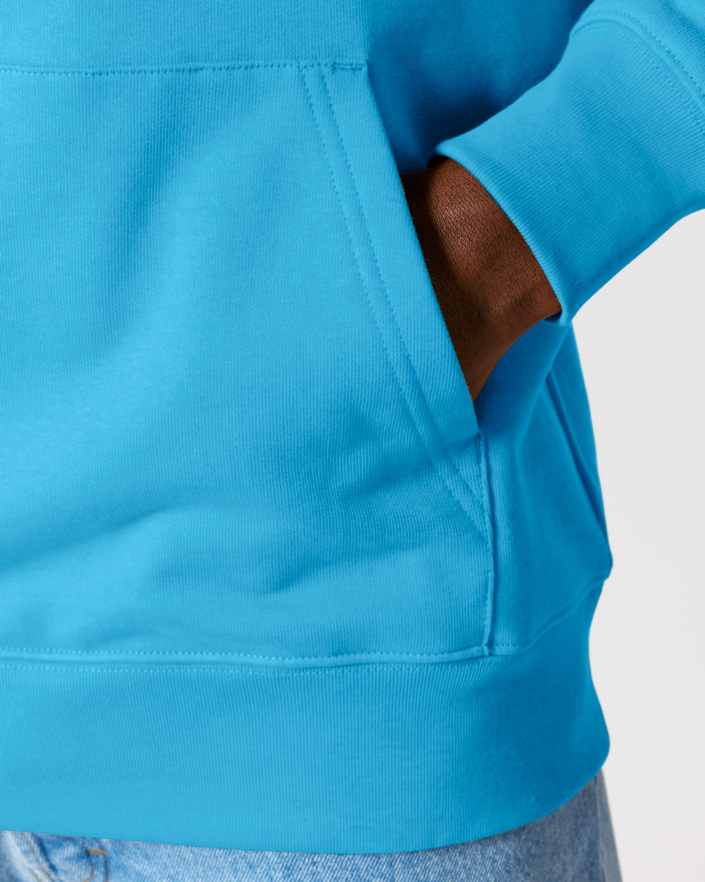 HOODIE - BLAUW AQUA