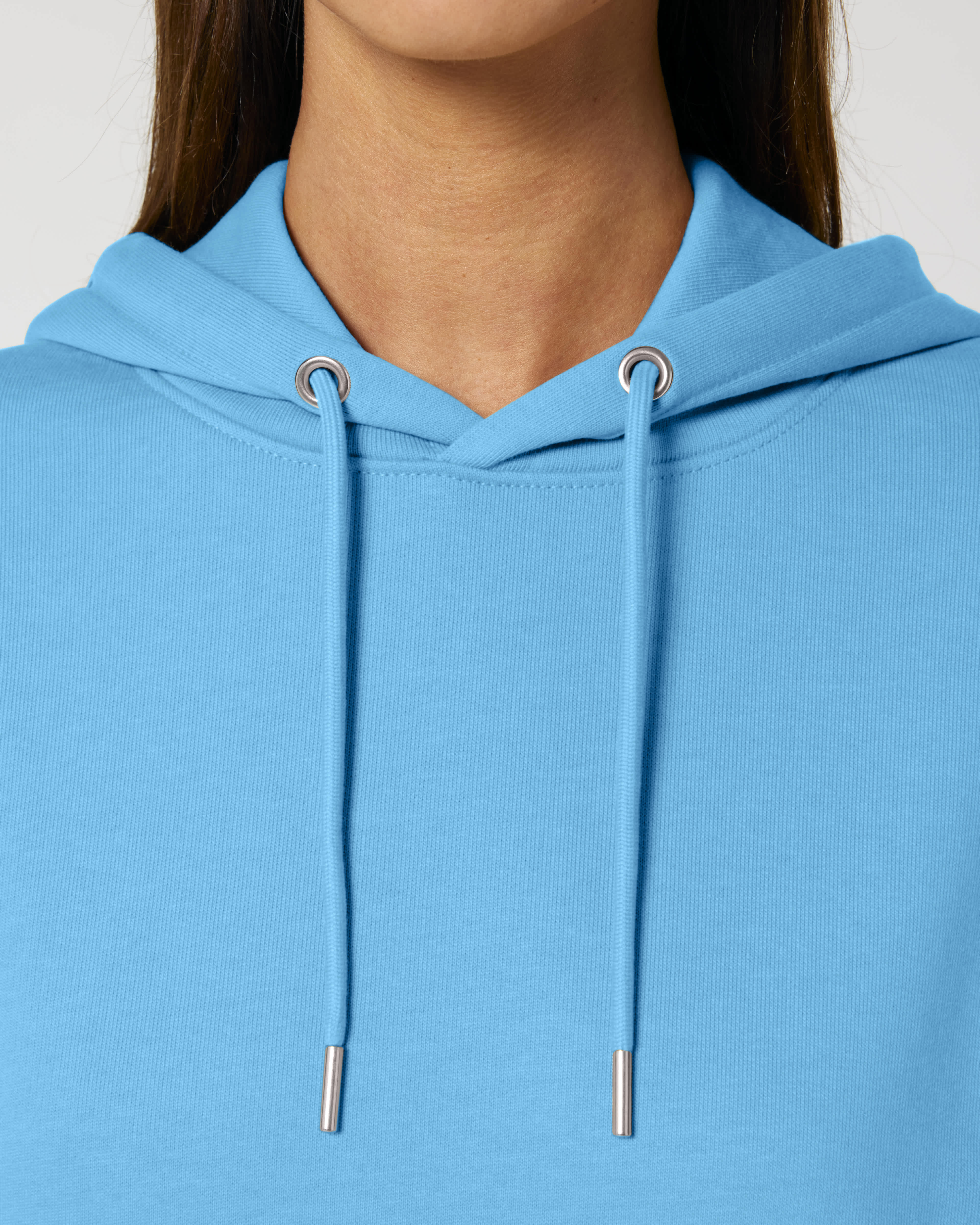 HOODIE - BLAUW AQUA