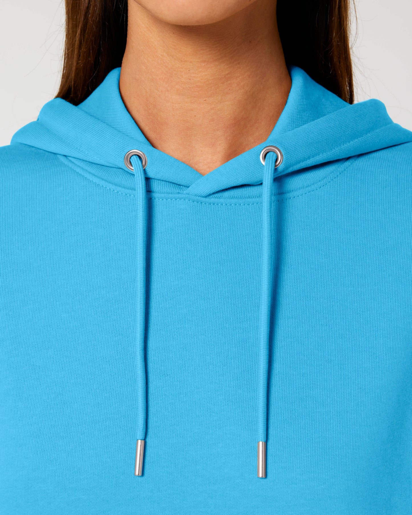 HOODIE - BLAUW AQUA