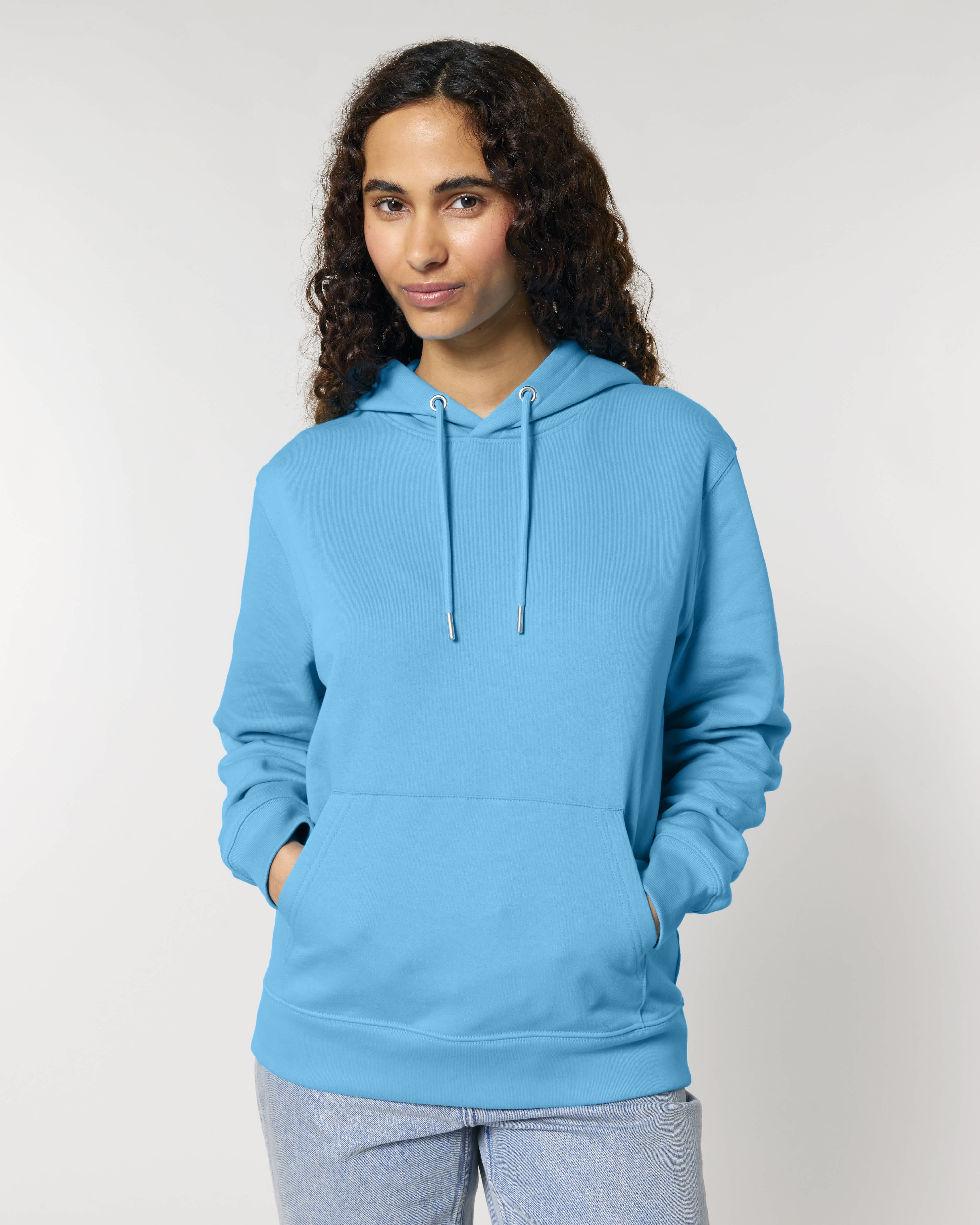HOODIE - BLAUW AQUA