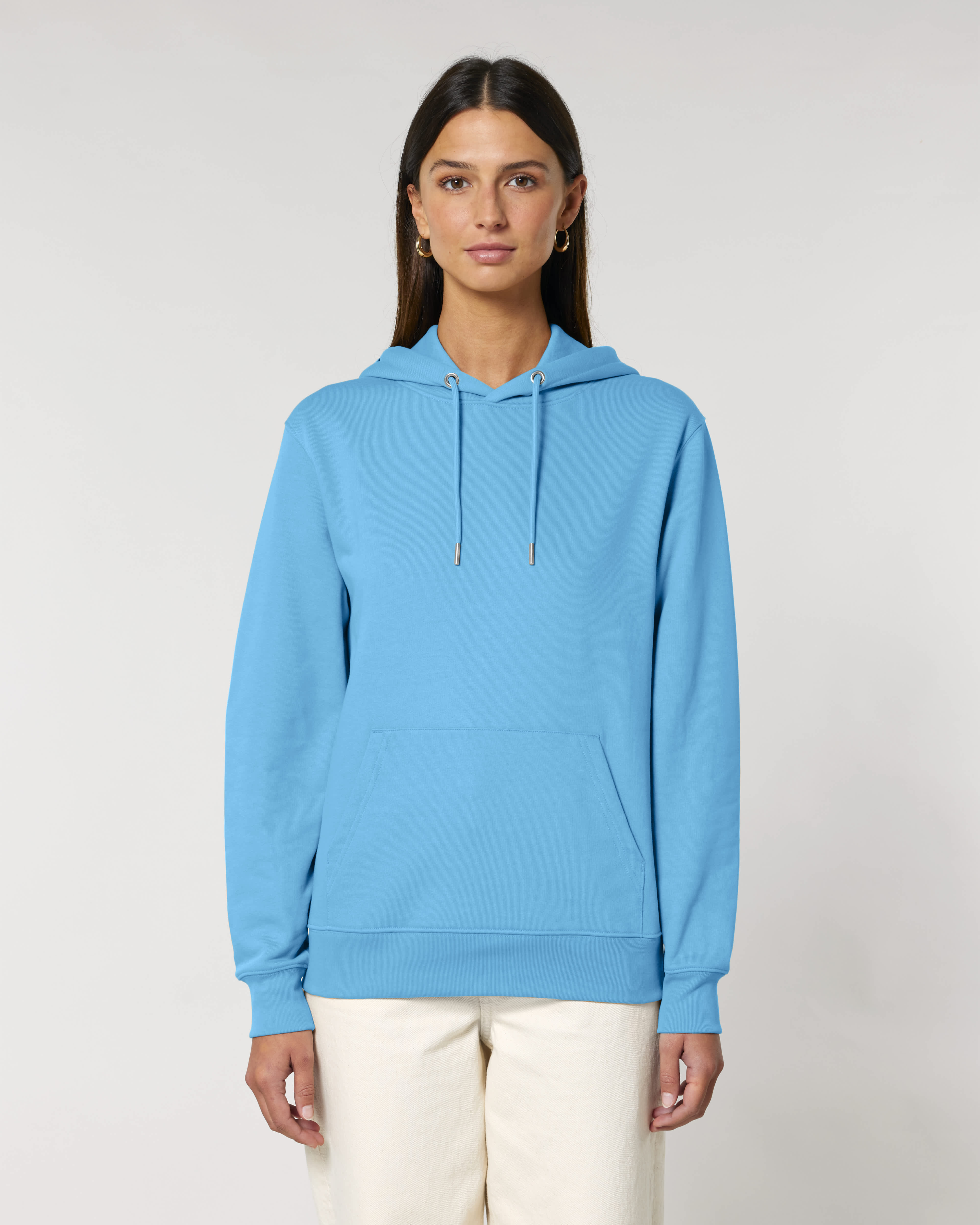 HOODIE - BLAUW AQUA