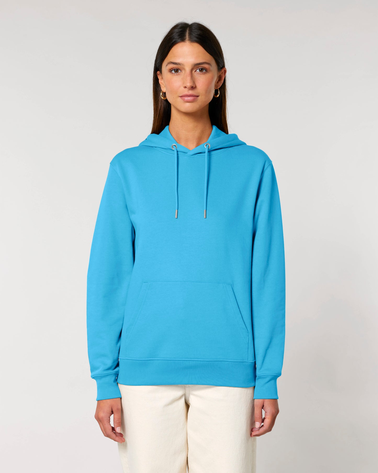 HOODIE - BLAUW AQUA