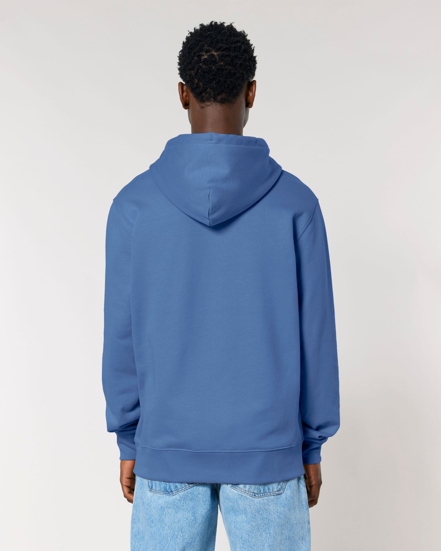 HOODIE - CREAM BLAUW