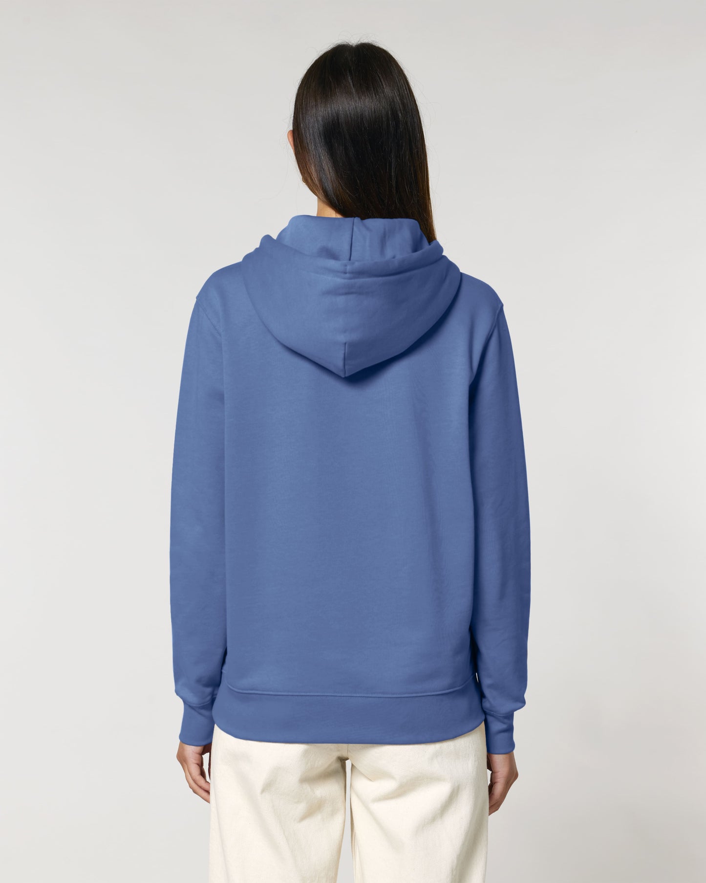HOODIE - CREAM BLAUW