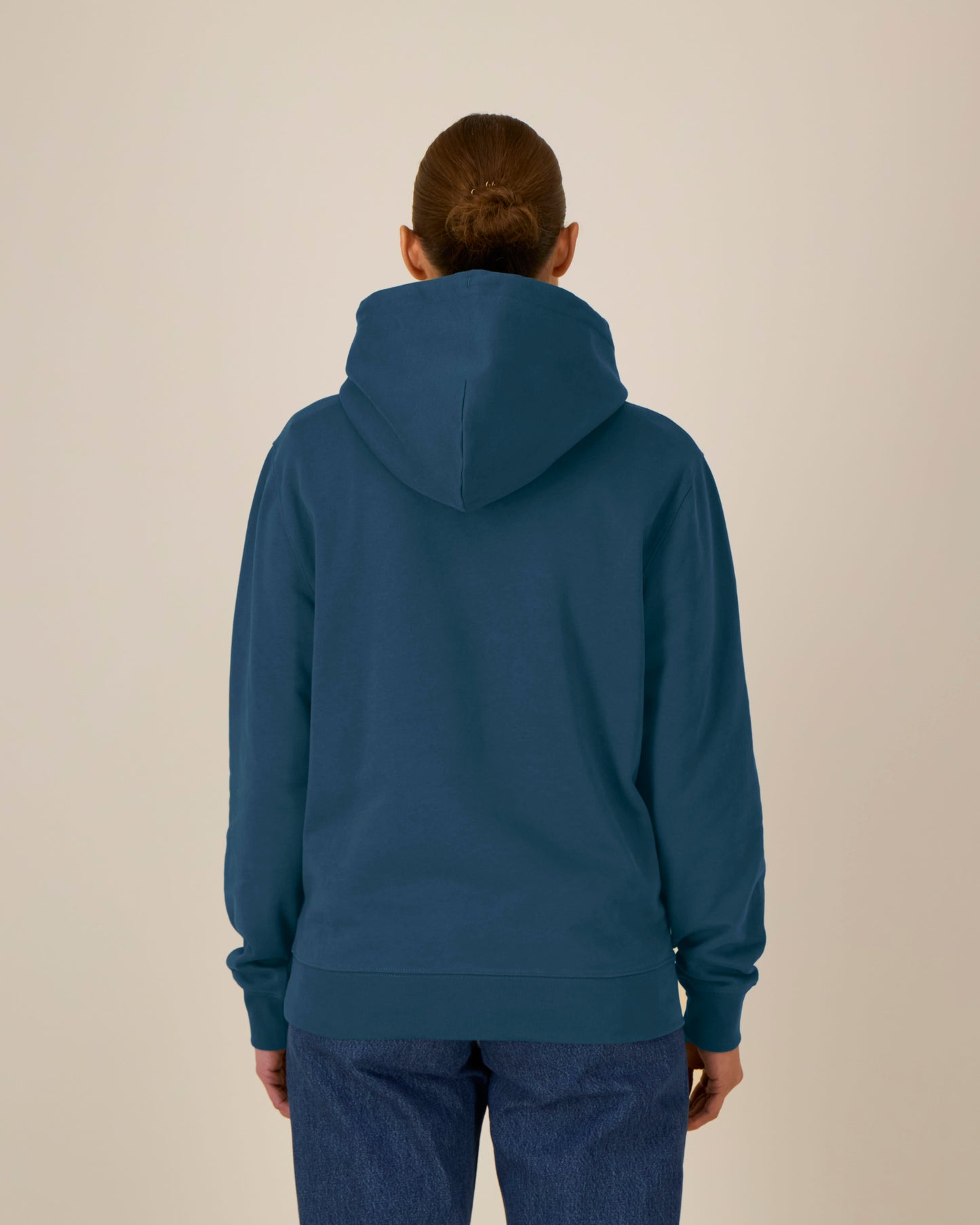 HOODIE - TEAL BLAUW