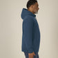 HOODIE - TEAL BLAUW