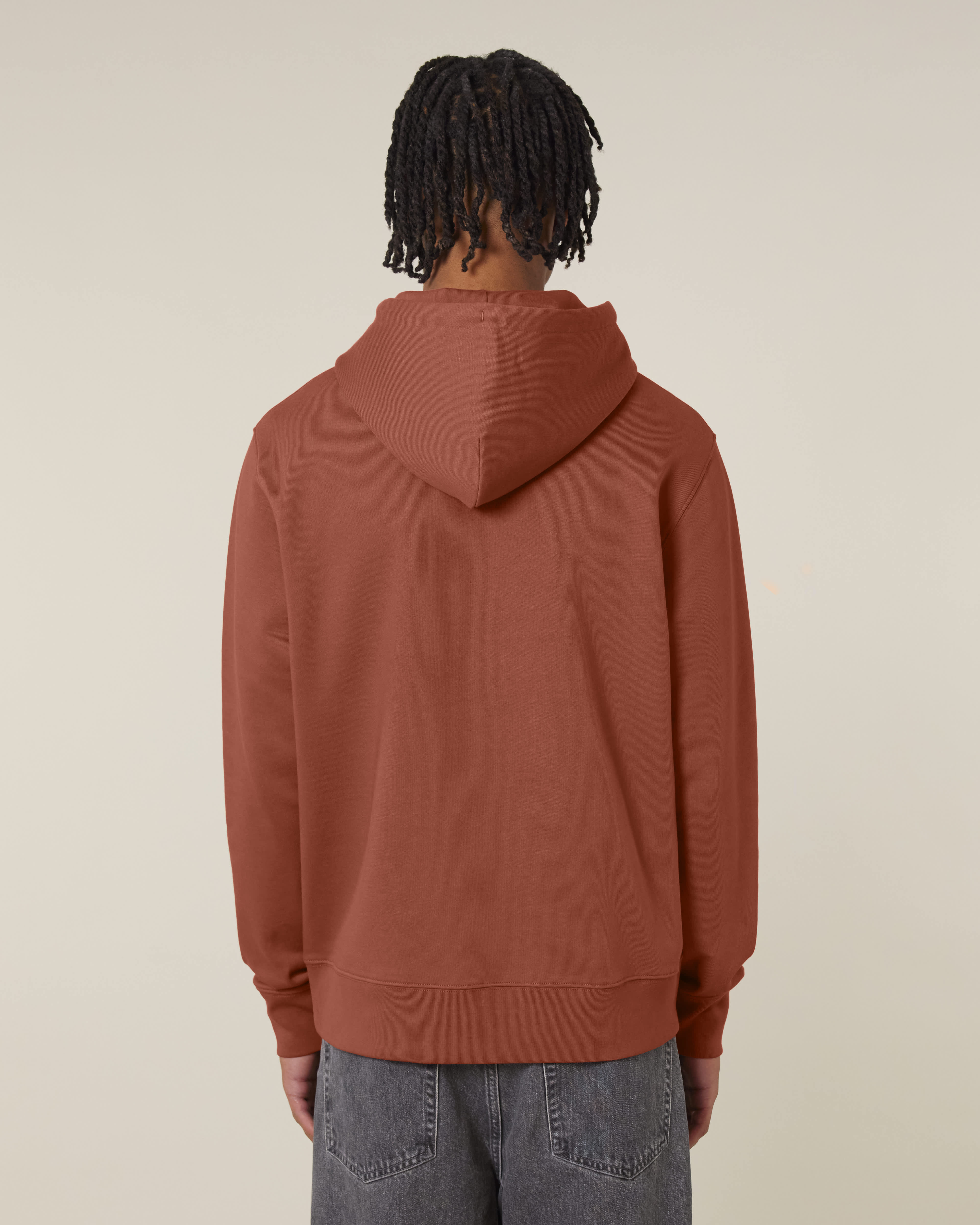 HOODIE - HEATHER BRUIN