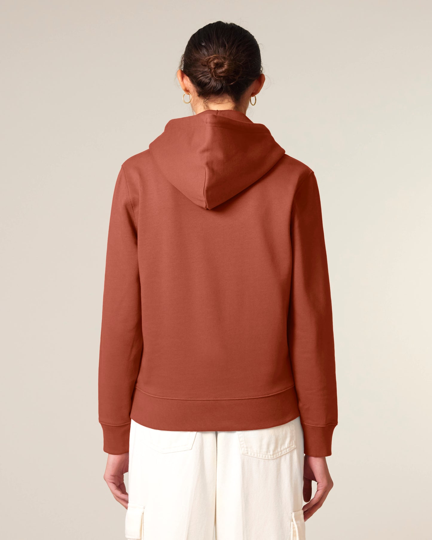 HOODIE - HEATHER BRUIN