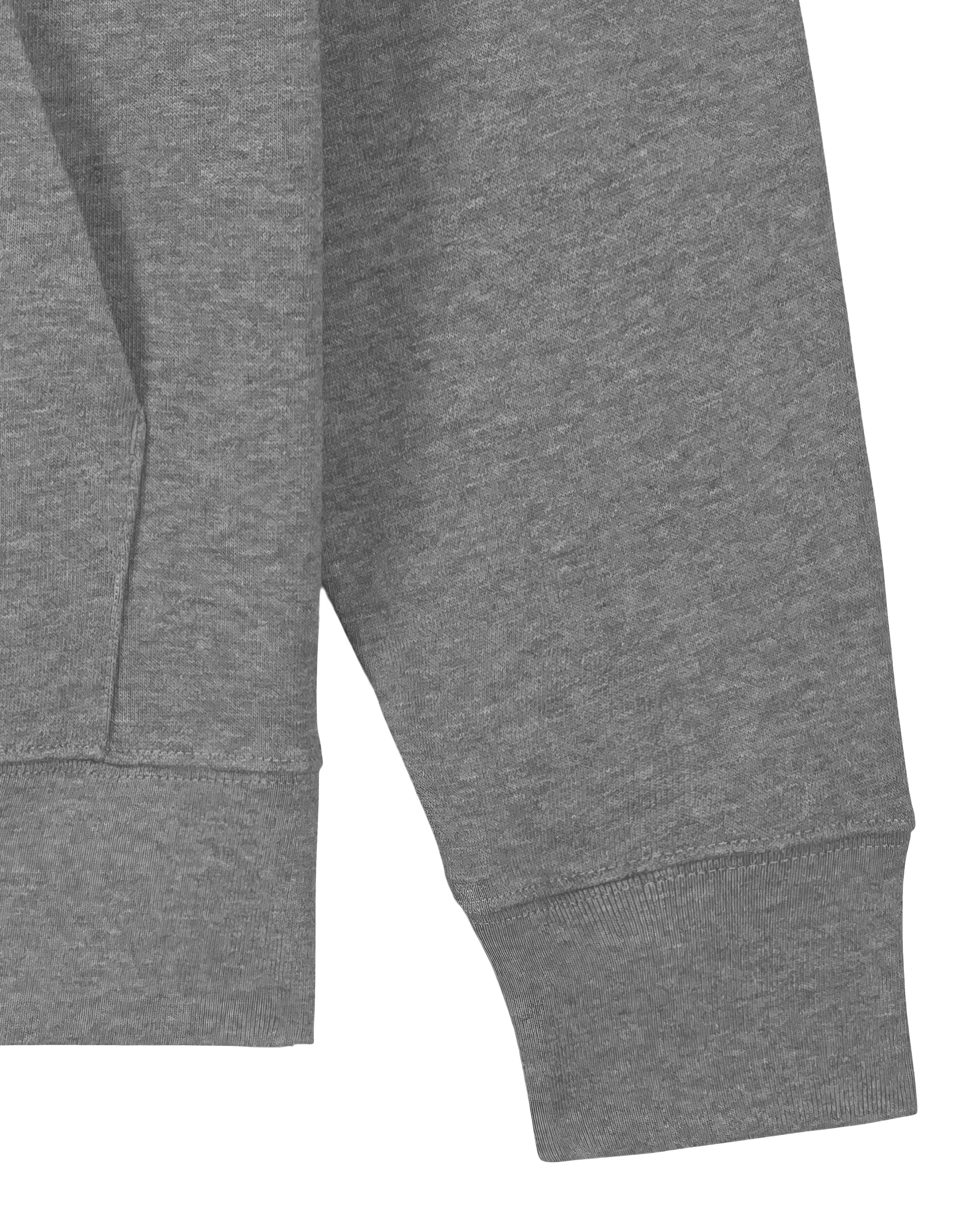 HOODIE - HEATHER GRIJS