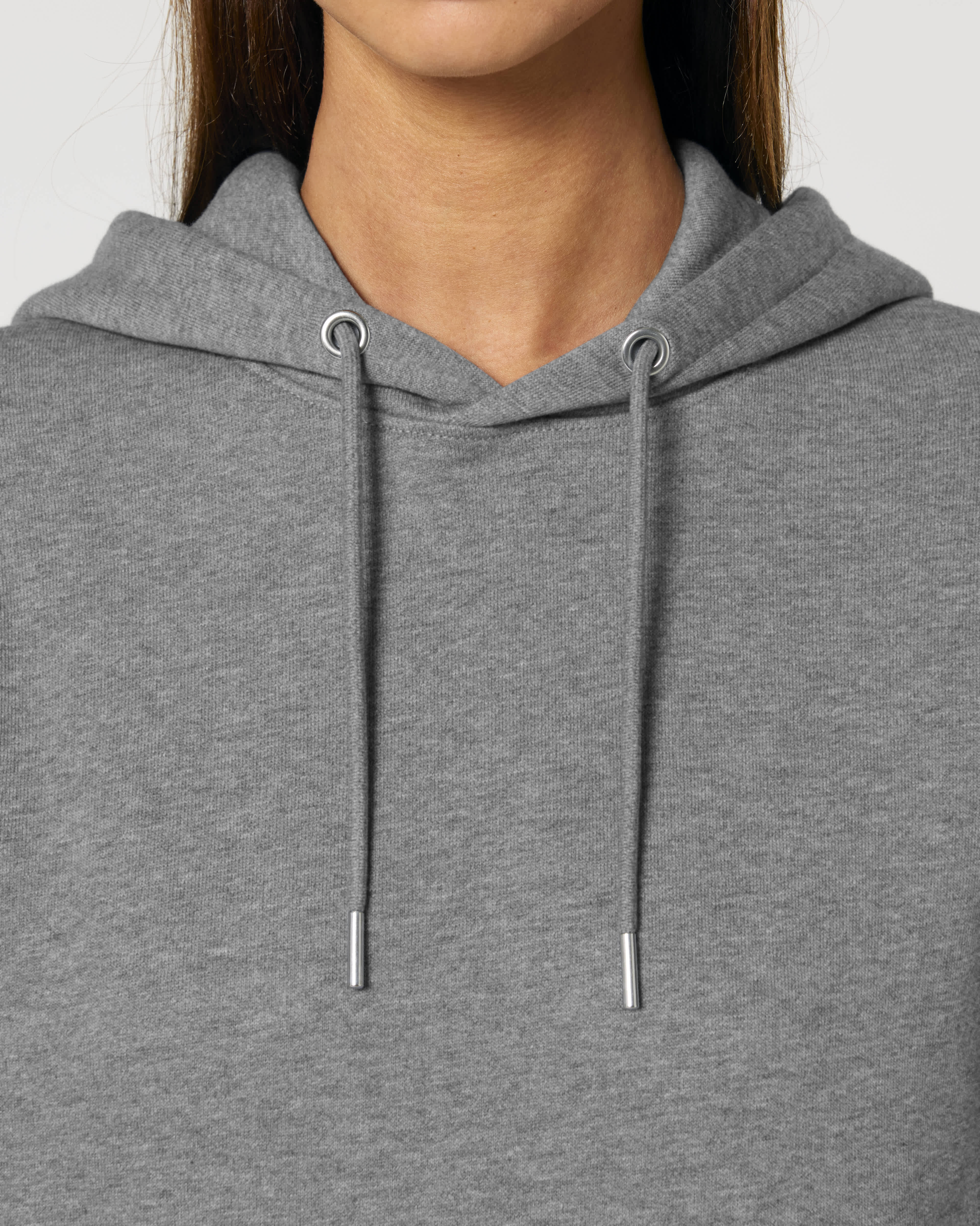 HOODIE - HEATHER GRIJS