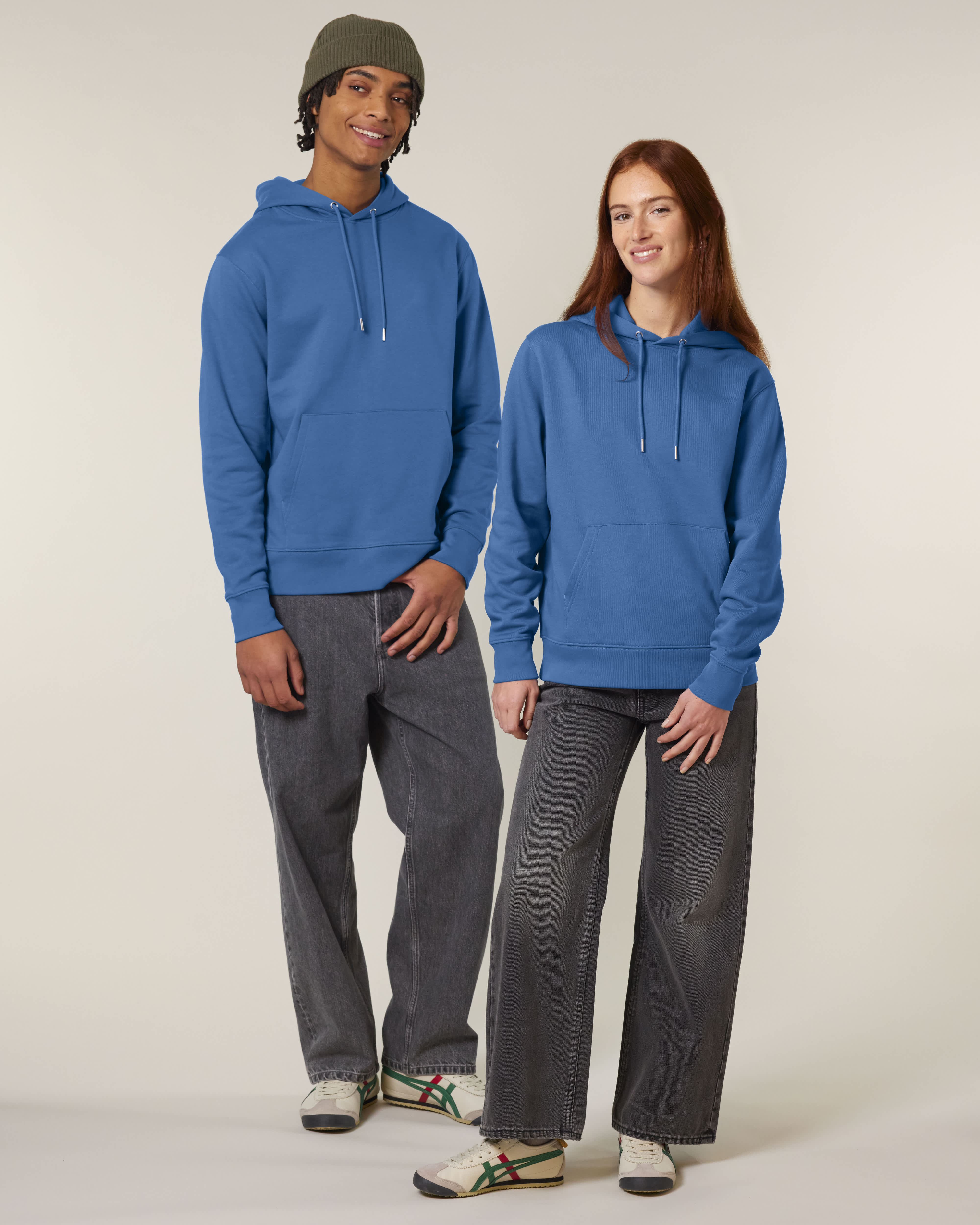 HOODIE - MIND BLAUW