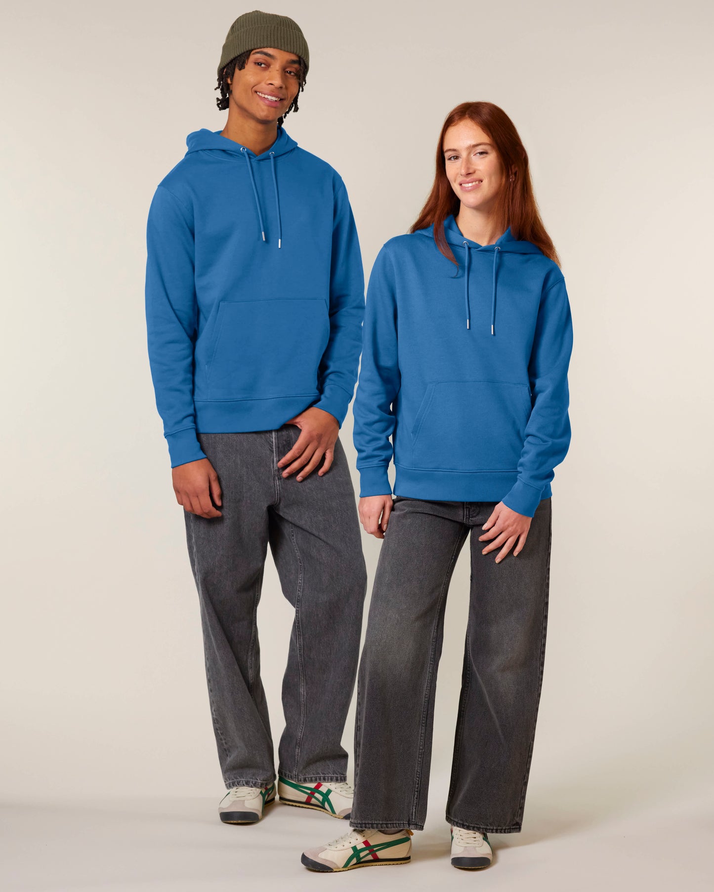 HOODIE - MIND BLAUW