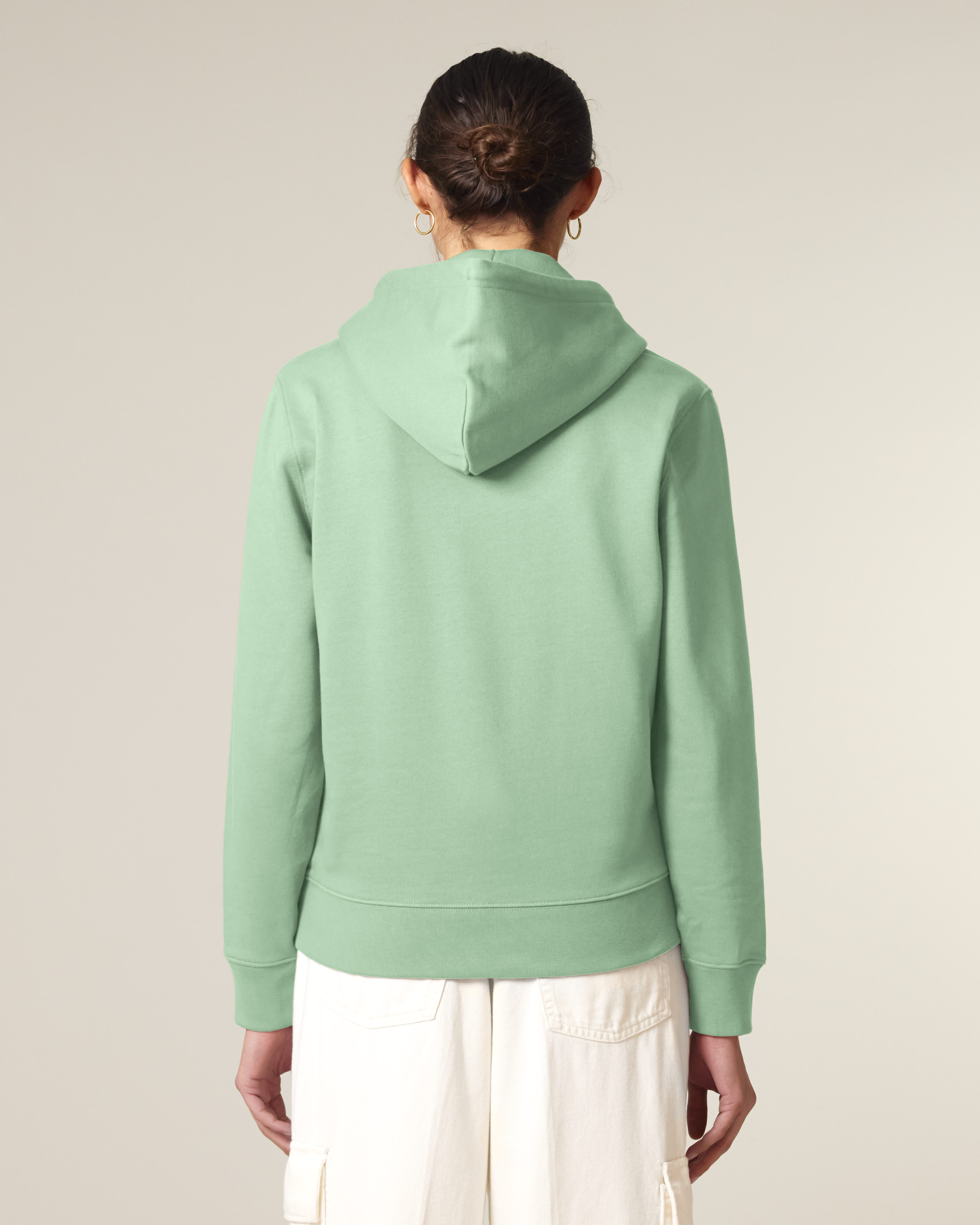HOODIE - MISTY GROEN