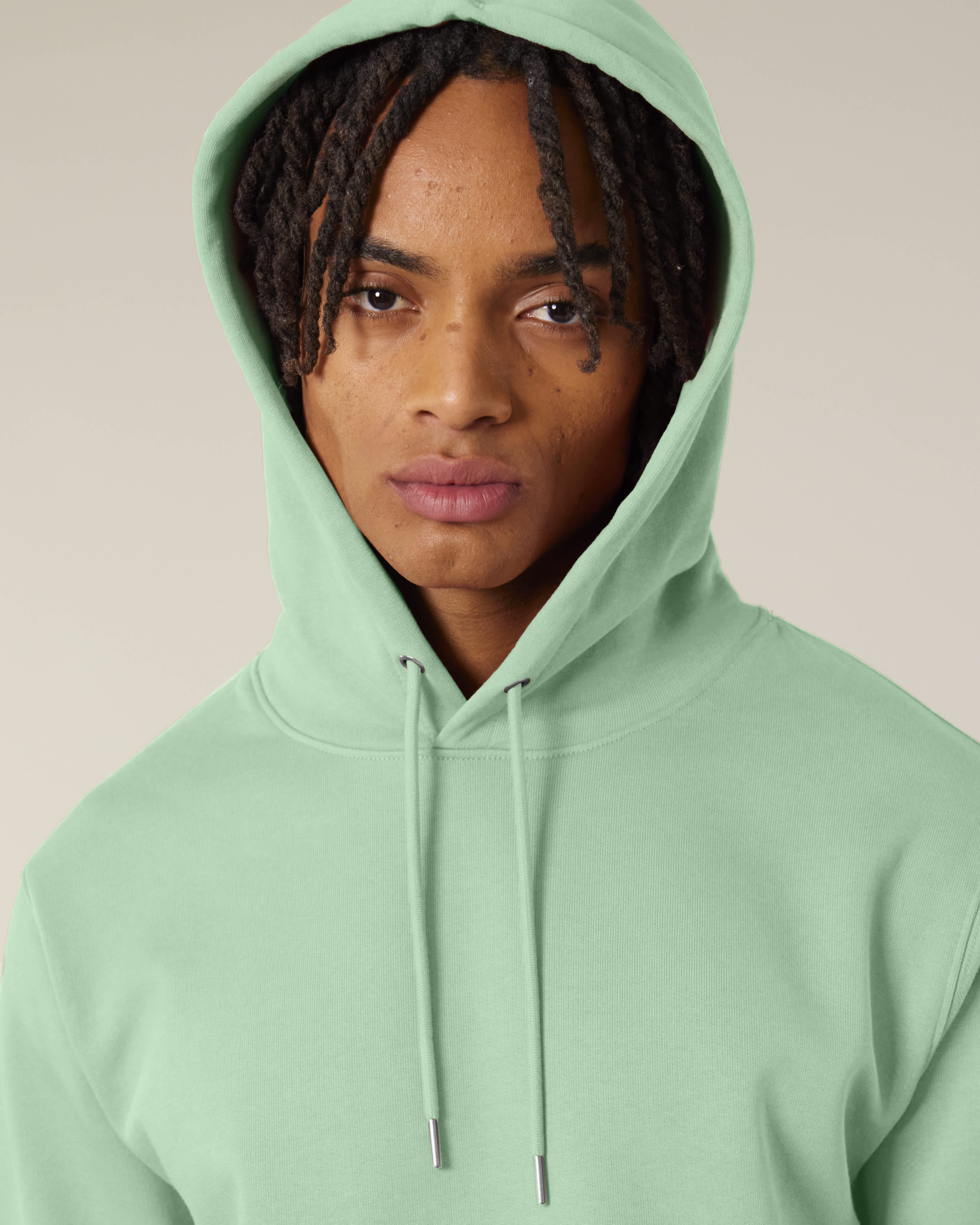 HOODIE - MISTY GROEN