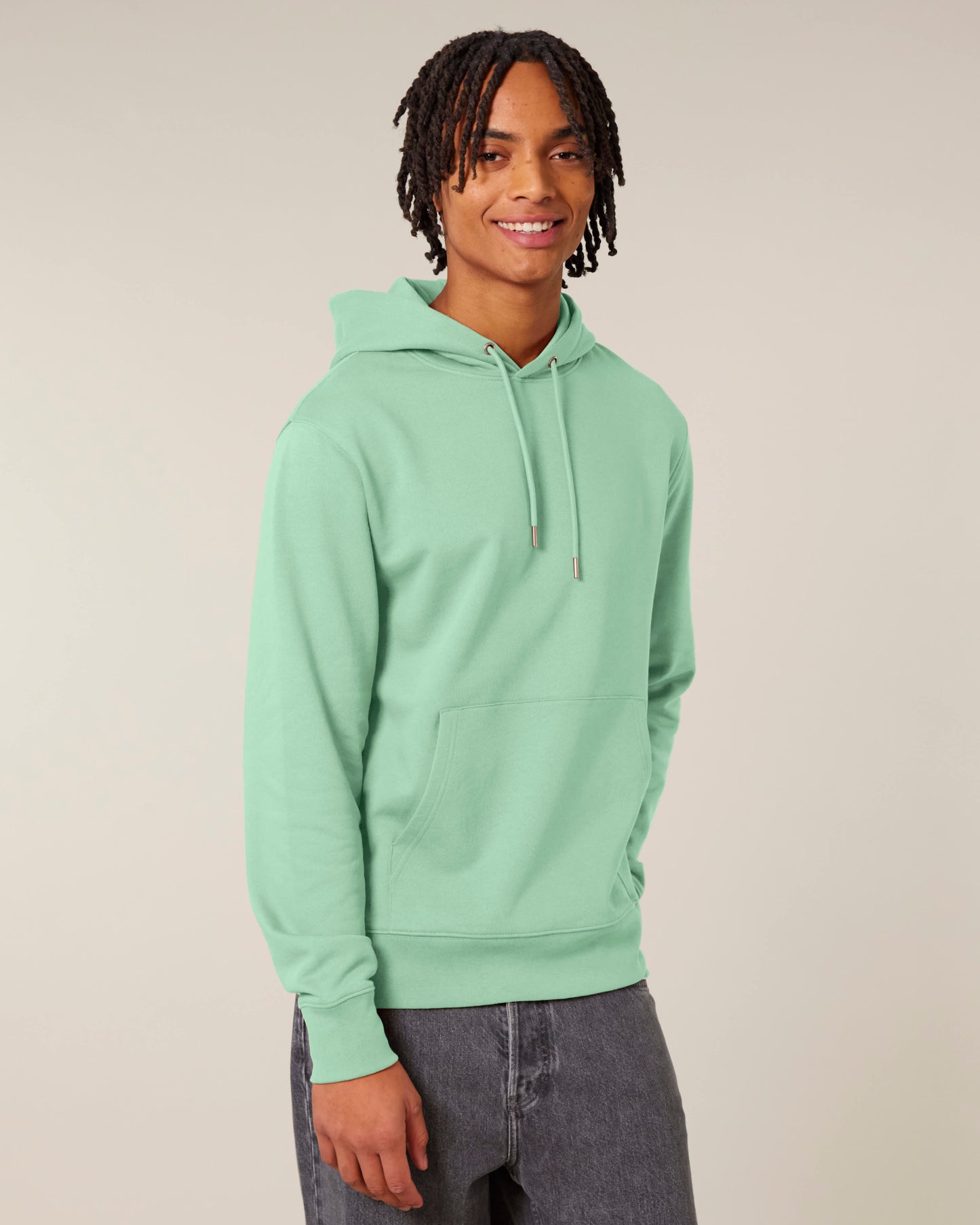 HOODIE - MISTY GROEN