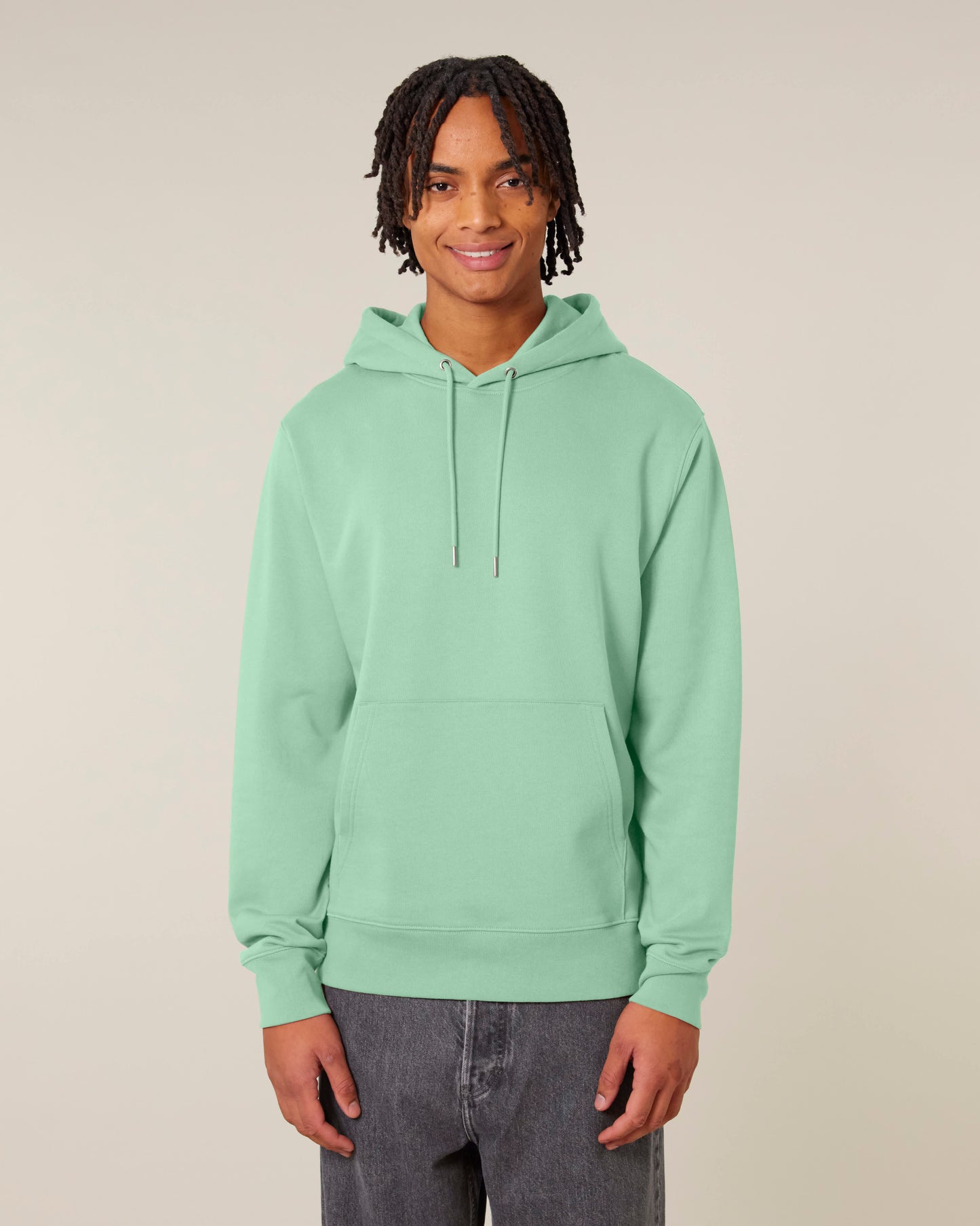 HOODIE - MISTY GROEN