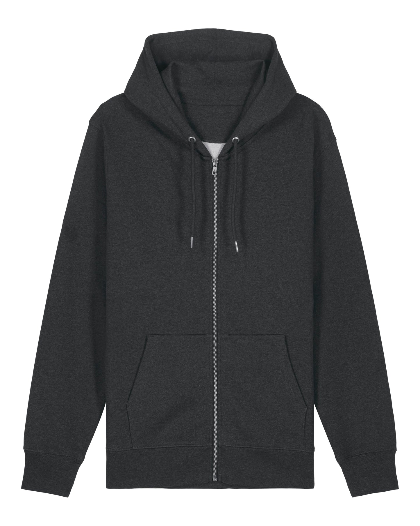 VEST - HEATHER DONKER GRIJS