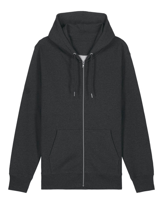 VEST - HEATHER DONKER GRIJS