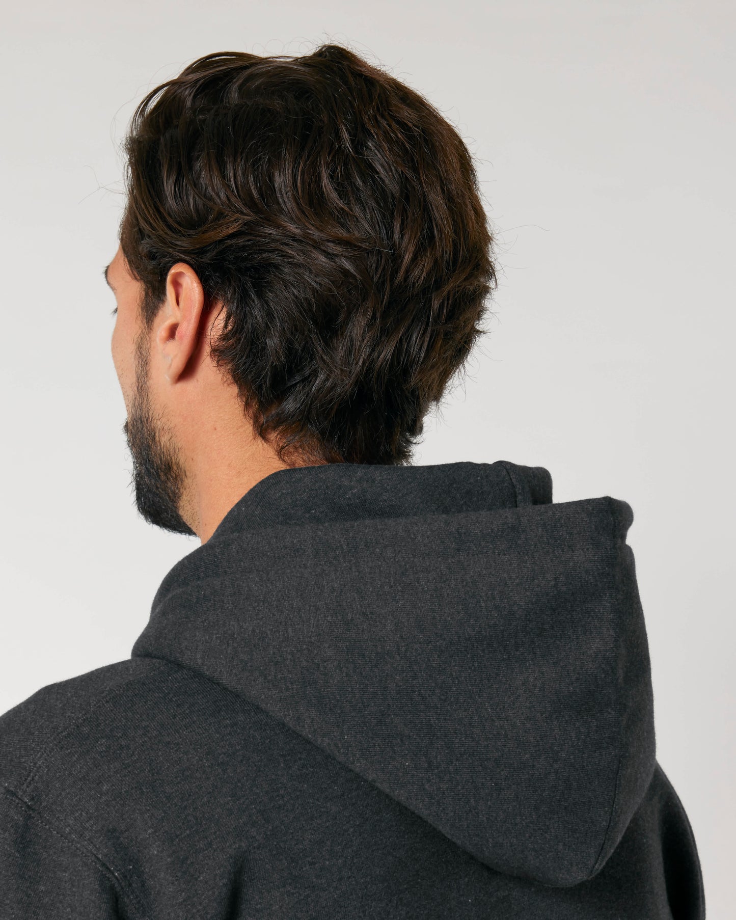 VEST - HEATHER DONKER GRIJS