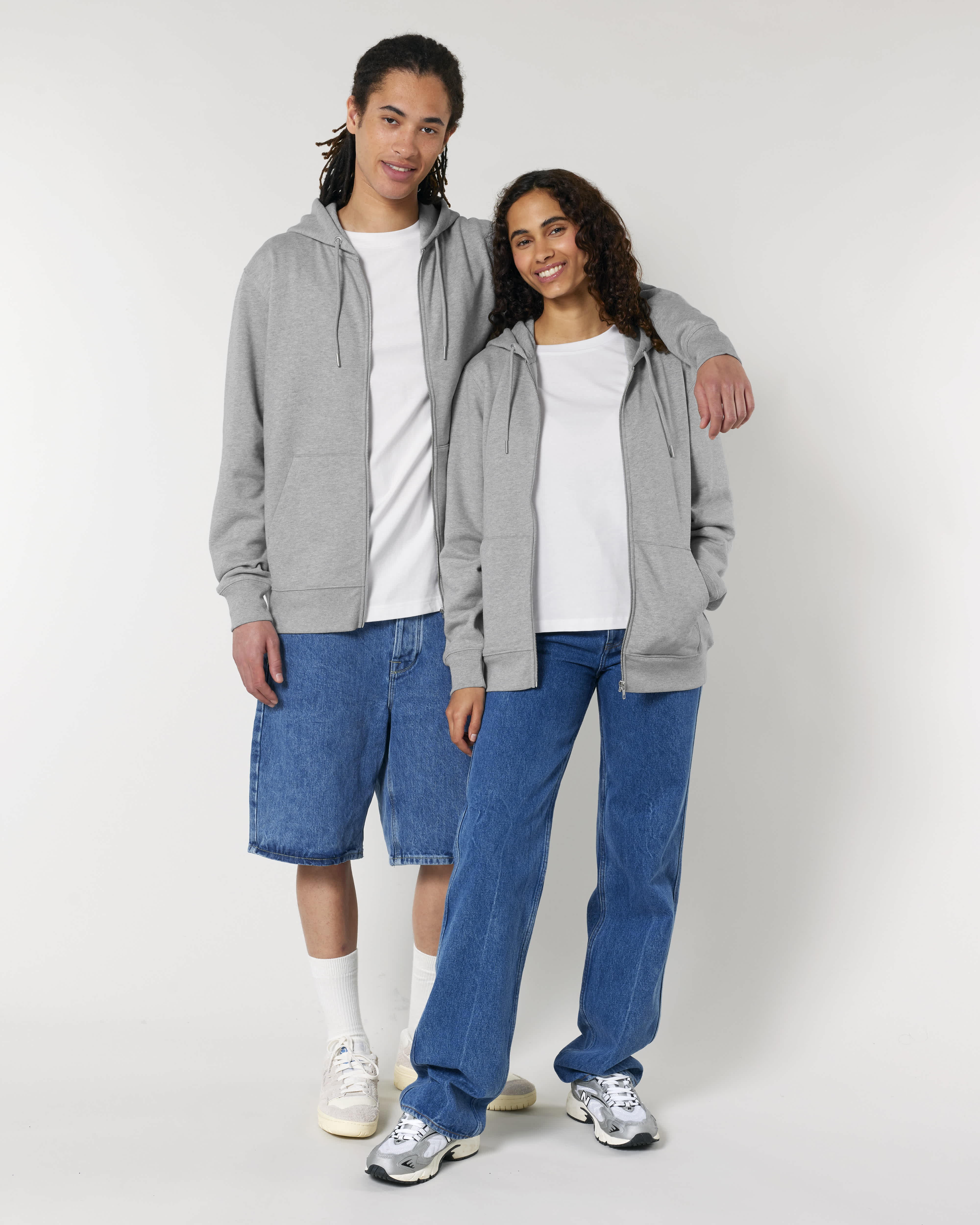 VEST - HEATHER GRIJS