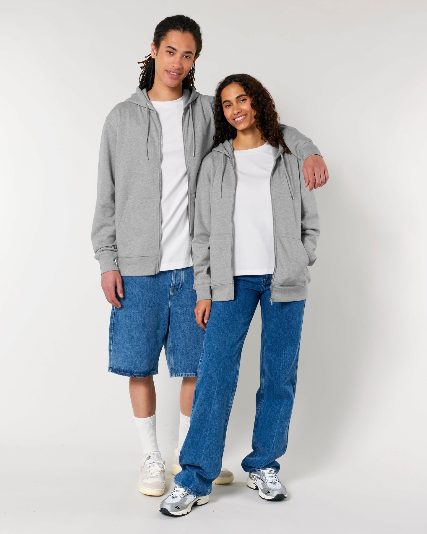 VEST - HEATHER GRIJS