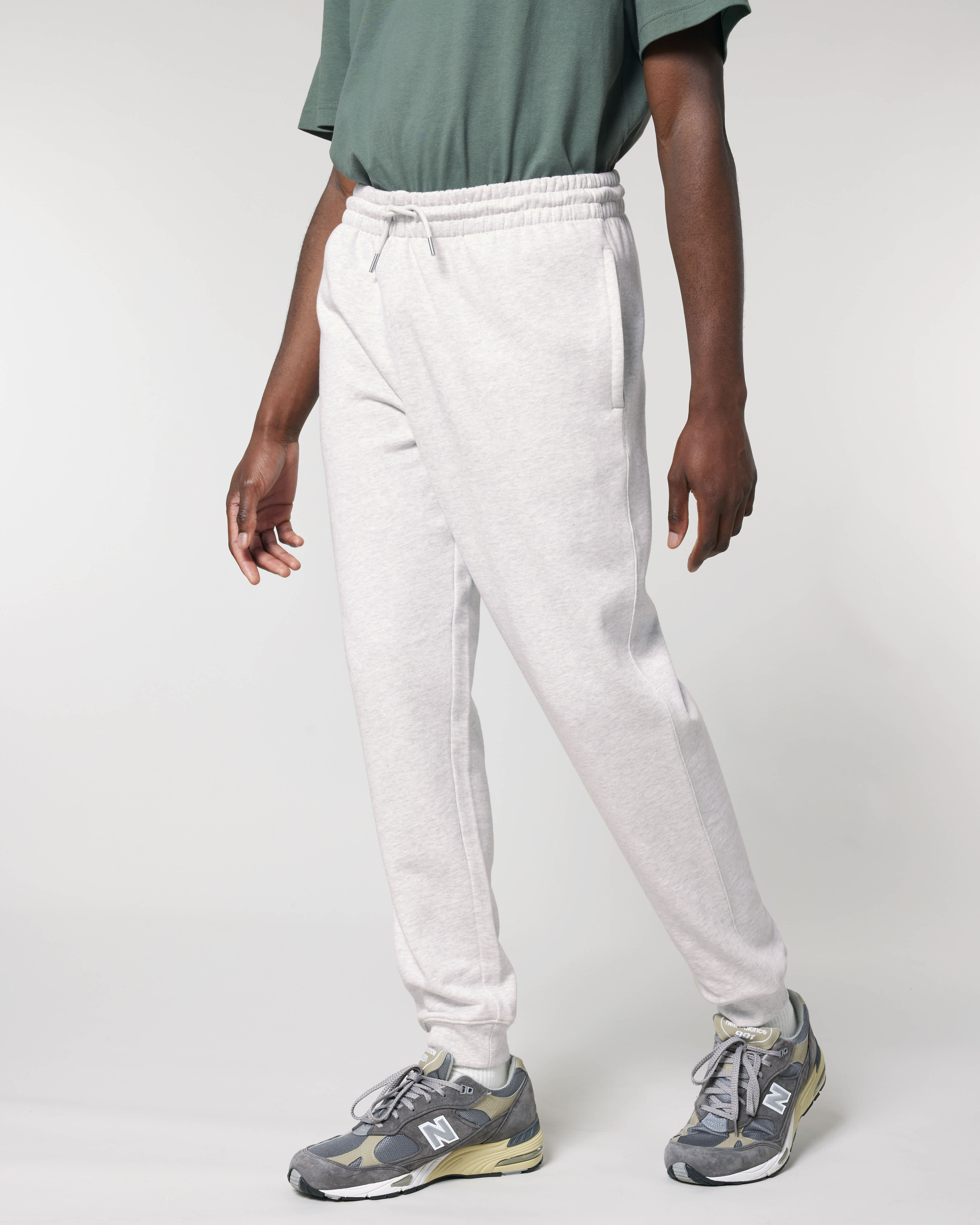 JOGGINGSBROEK - Heather licht grijs