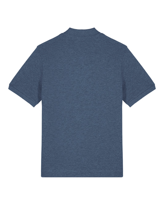 POLO - HEATHER DONKER BLAUW