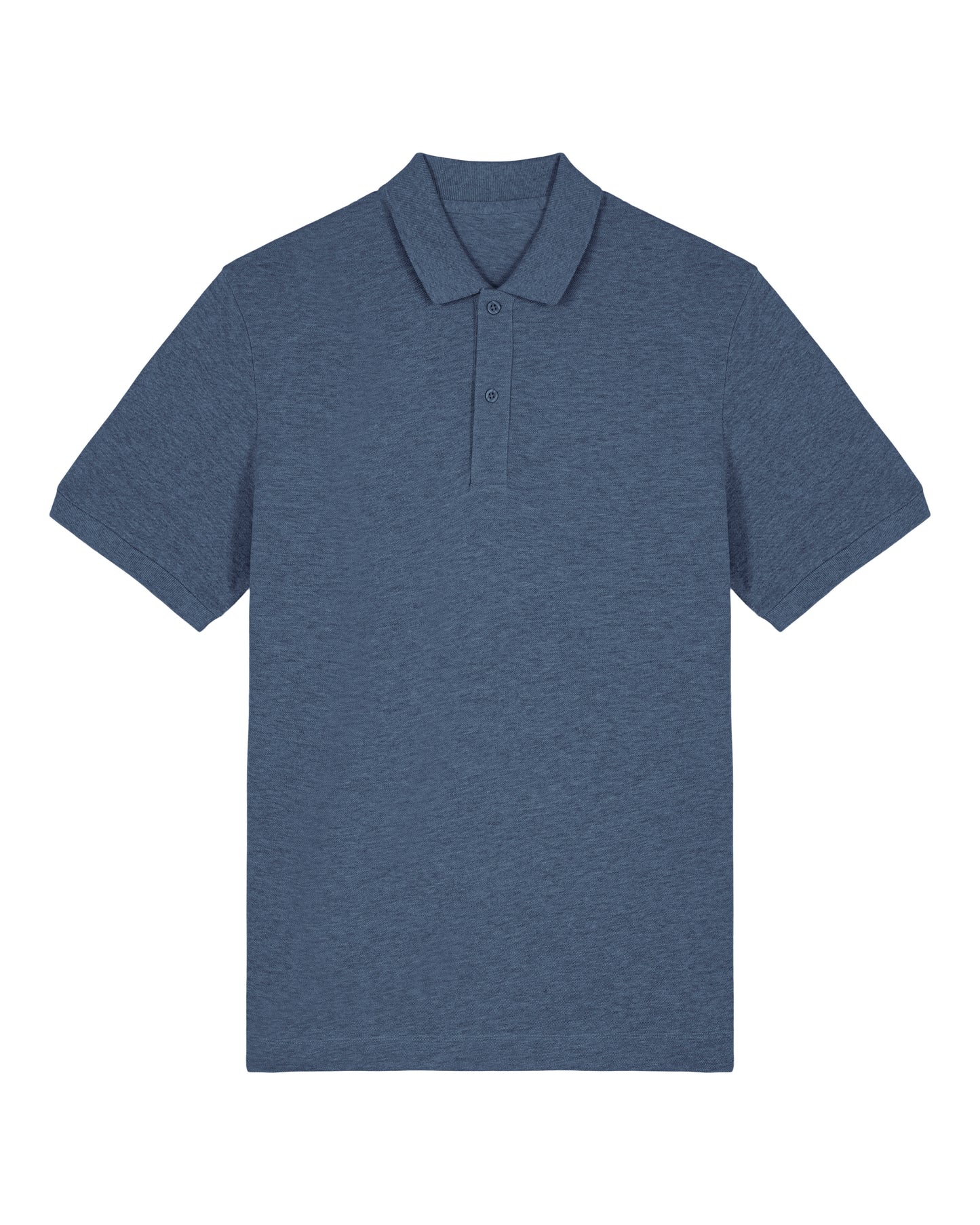 POLO - HEATHER DONKER BLAUW