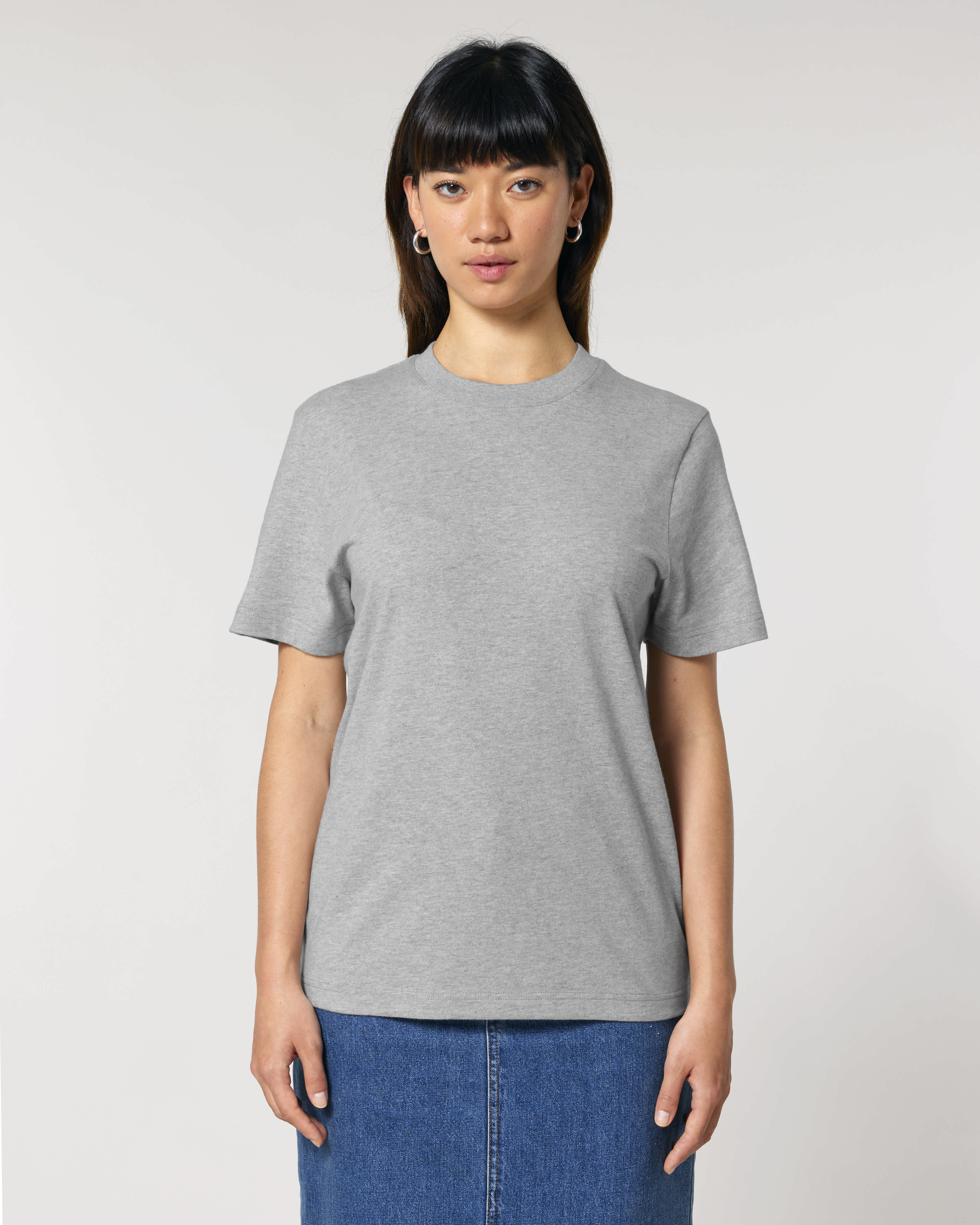 T-SHIRT - HEATHER GRIJS