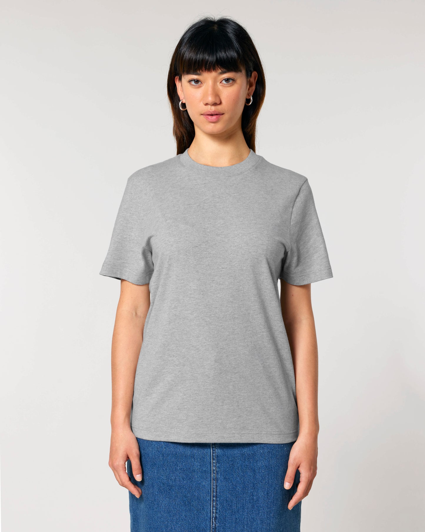 T-SHIRT - HEATHER GRIJS