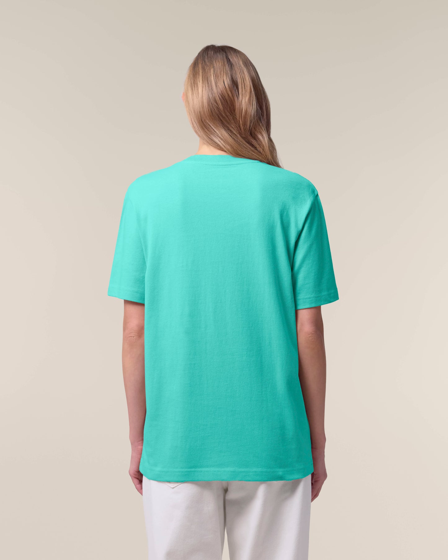 T-SHIRT - ZWEMBLAUW
